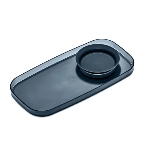 Madesmart Dipware Appetizer Tray with Bowl Midnight Blue Image 2