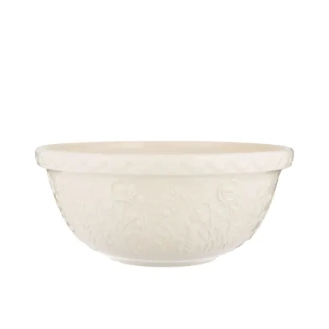 Mason Cash In The Meadow Rose Mixing Bowl 29cm - 4L Cream Image 1