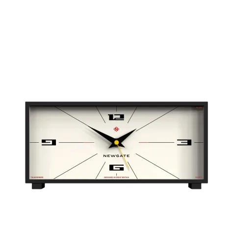 Newgate Thunderbird Mantel Clock Neutral Rocket Dial Natural Image 1