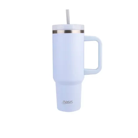 Oasis Commuter Double Wall Insulated Travel Mug 1.2L Periwinkle Image 1