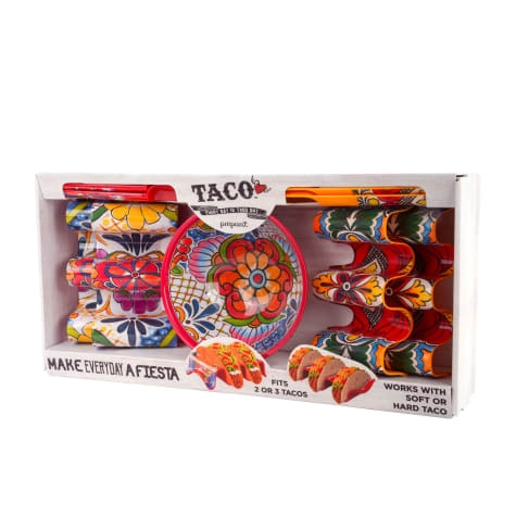 Prepara Taco Gift Set Melamine 9pc Multiple Image 1
