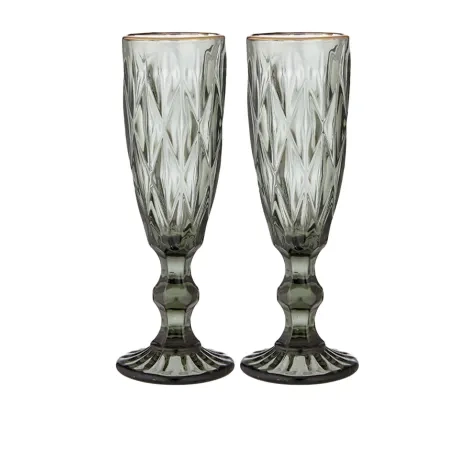 Tempa Ezra Champagne Glass 170ml Set of 2 Ivy Image 1