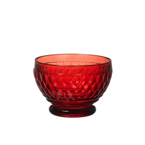 Villeroy & Boch Boston Coloured Dessert Bowl Set of 4 Red Image 2