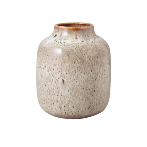 Villeroy & Boch Lave Home Shoulder Vase 15.5cm Beige Image 1