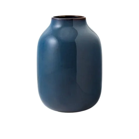 Villeroy & Boch Lave Home Shoulder Vase 22cm Blue Image 1