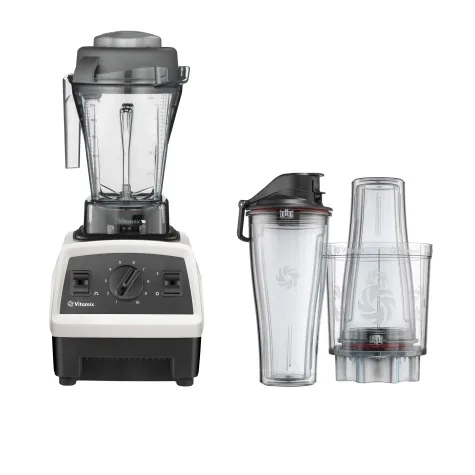 Vitamix Explorian Series E310 Blender White with Bonus Personal Cup Adapter Image 1