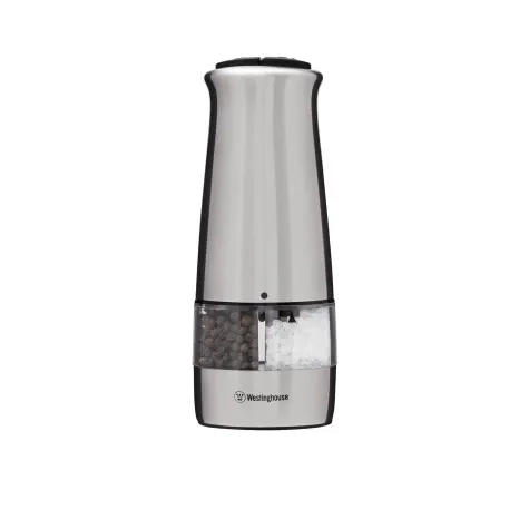 Westinghouse 2 in 1 Electric Salt and Pepper Mill Stainless Steel Image 1