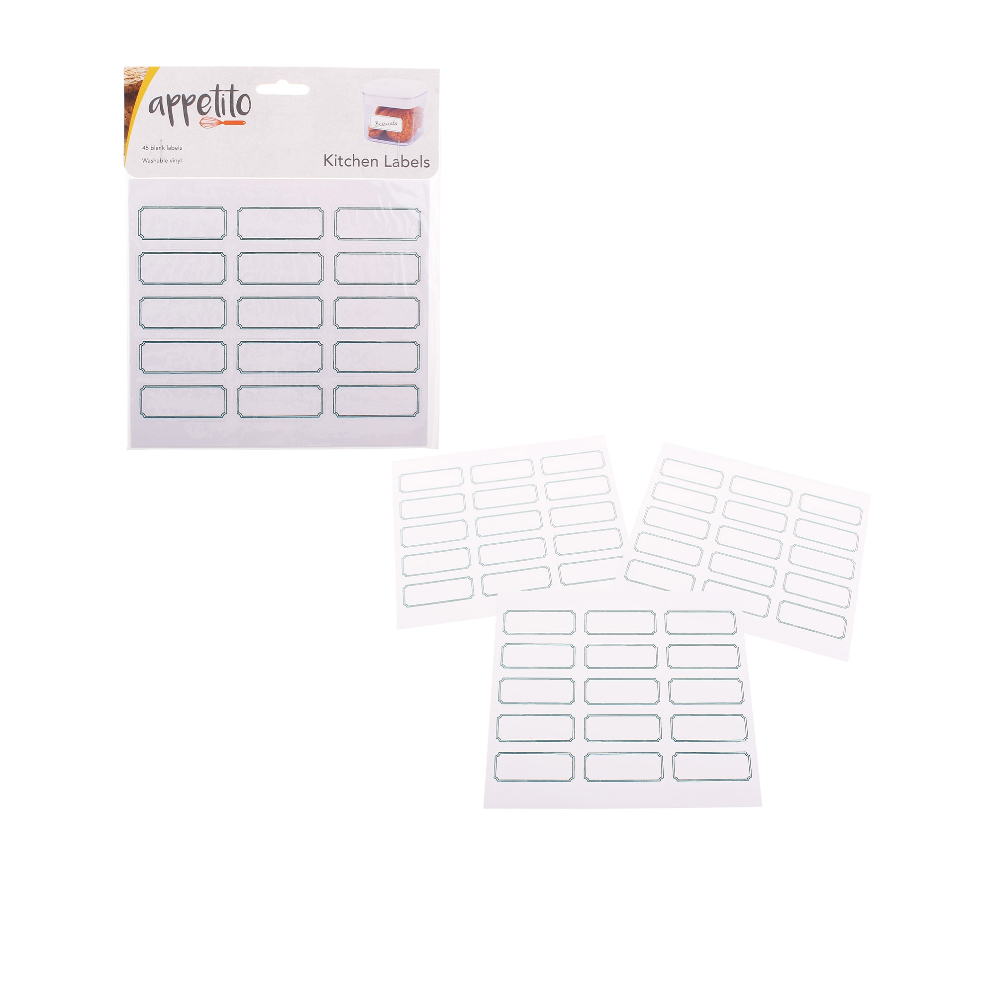 Appetito Labels Blank 45pk Image 2