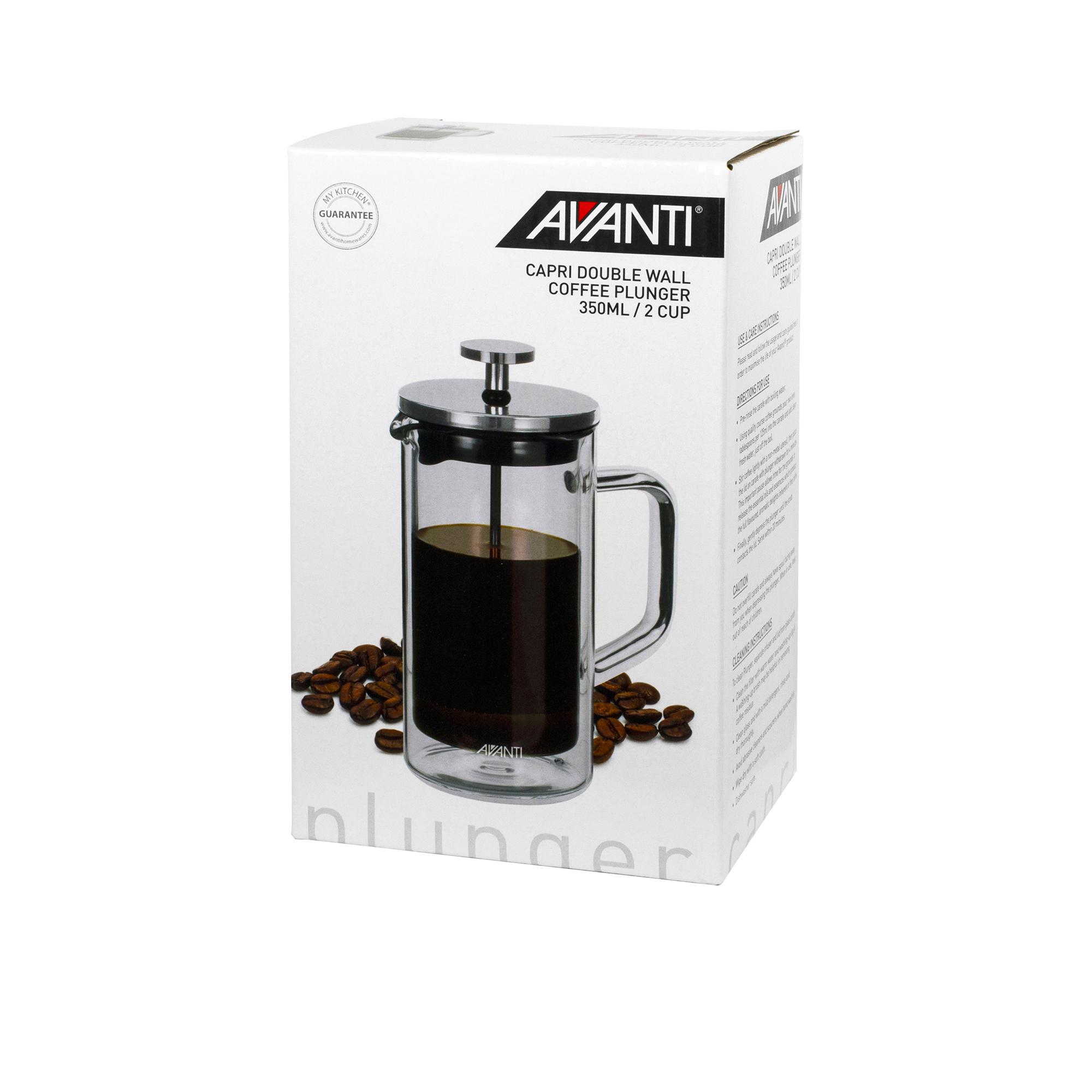 Avanti Capri Double Wall Coffee Plunger 2 Cup Image 4