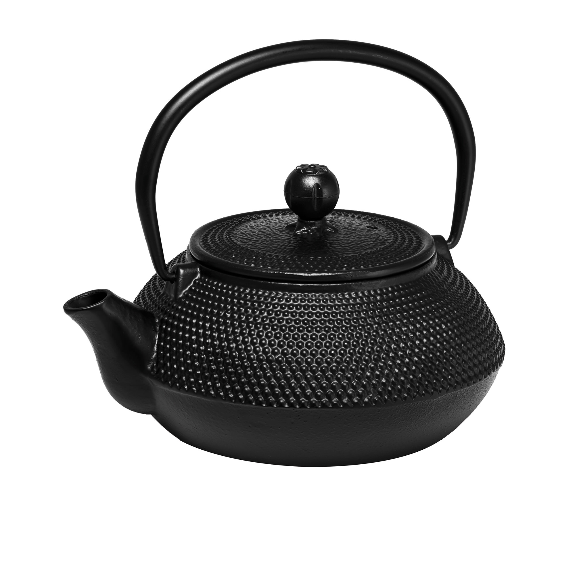 Avanti Hobnail Cast Iron Teapot 800ml Black Image 1