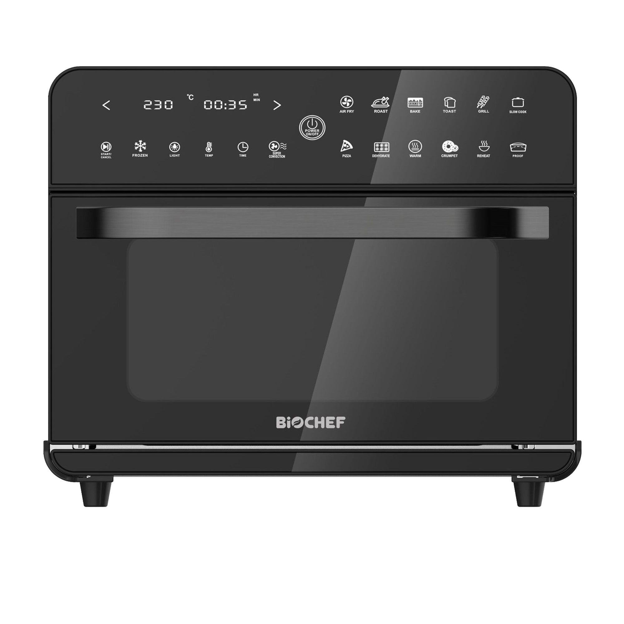 BioChef Air Fryer Multi Oven 25L Black Image 1