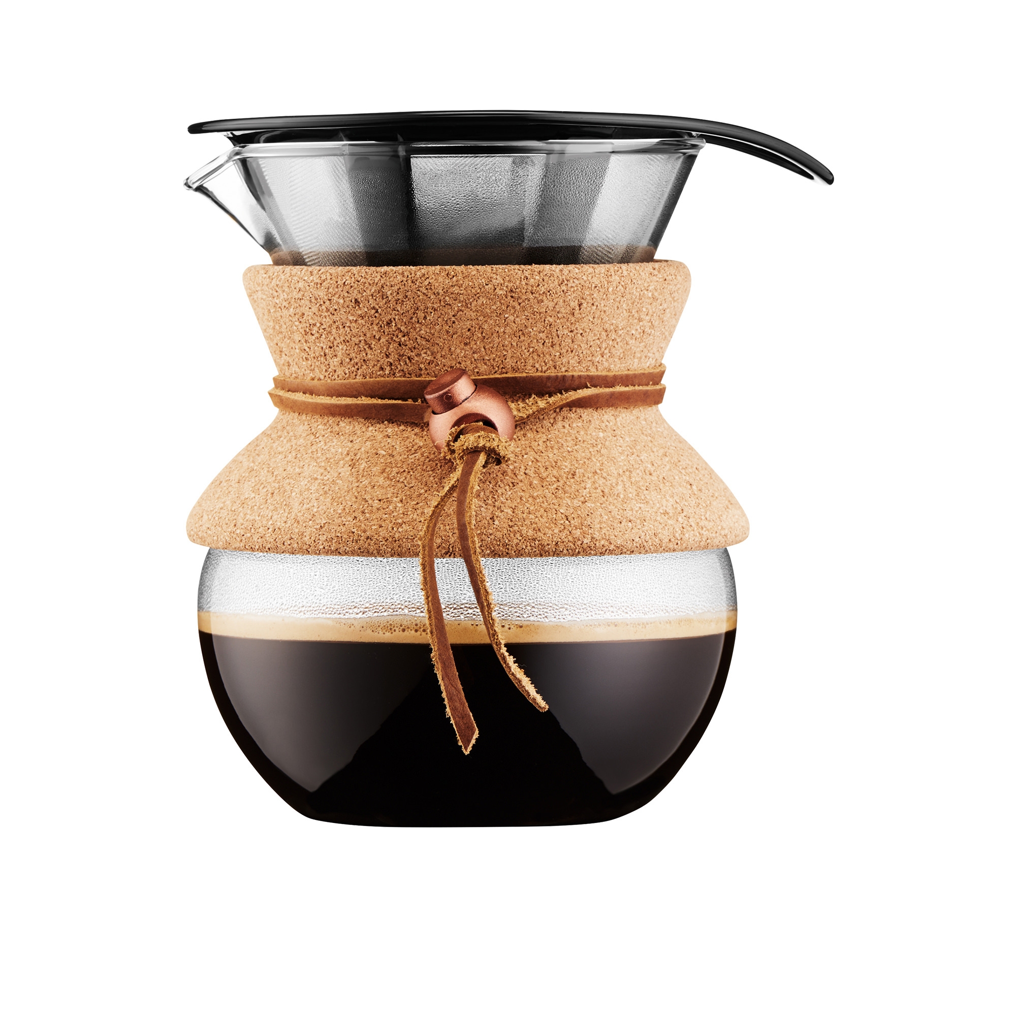 Bodum Pour Over Coffee Maker 4 Cup Cork Image 1