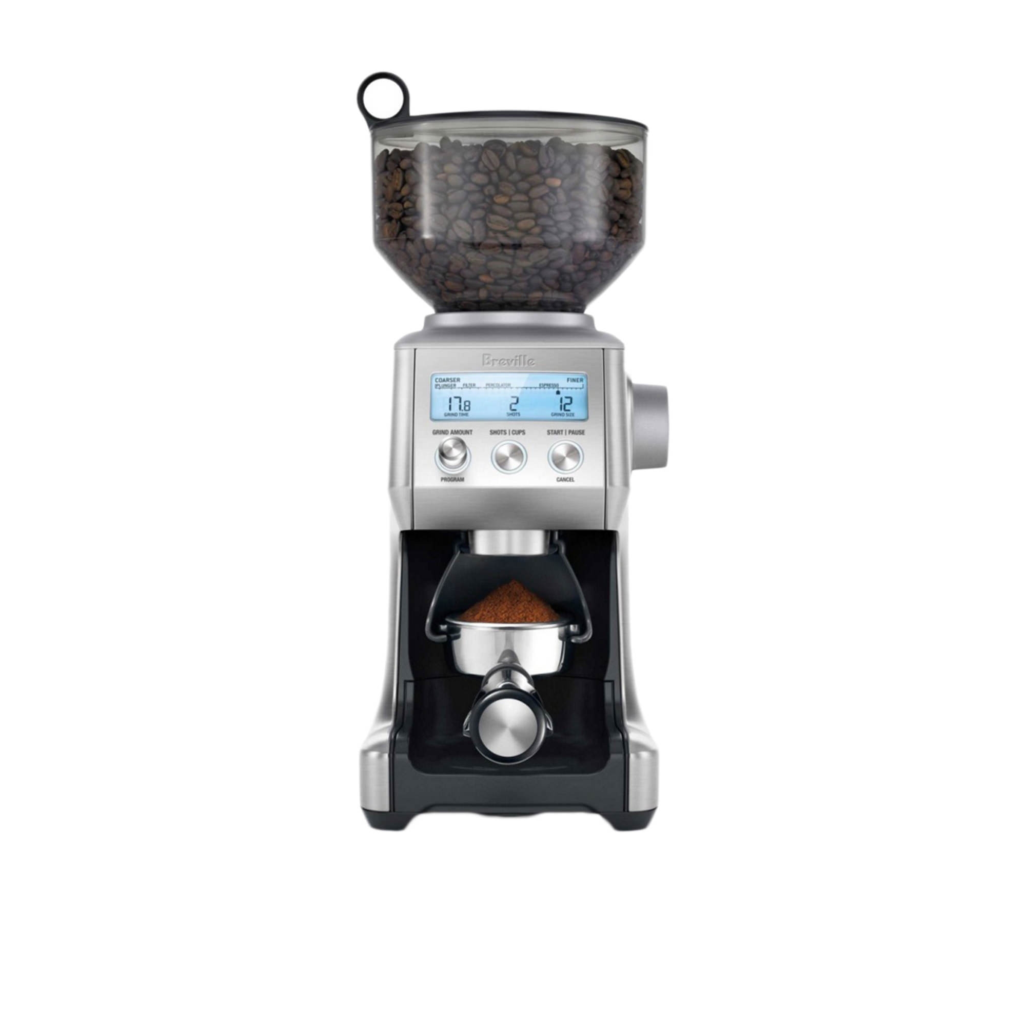 Breville The Smart Grinder Pro Coffee Grinder Brushed Stainless Steel Image 1
