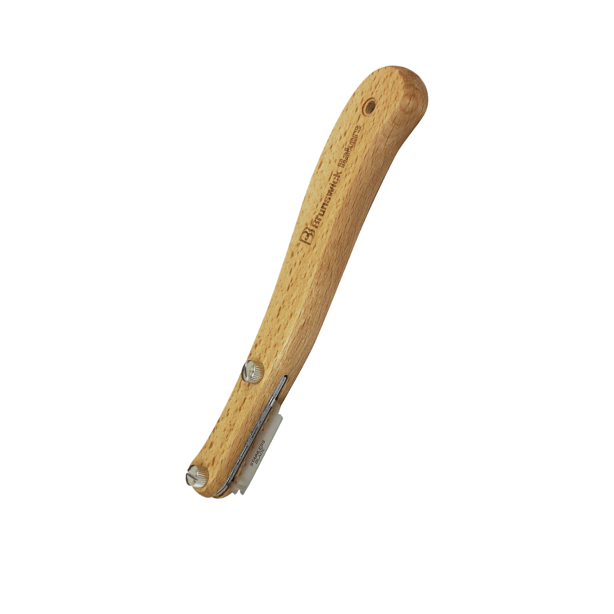 Brunswick Bakers Lame Beech Handle 19cm with Replacement Blades Image 1