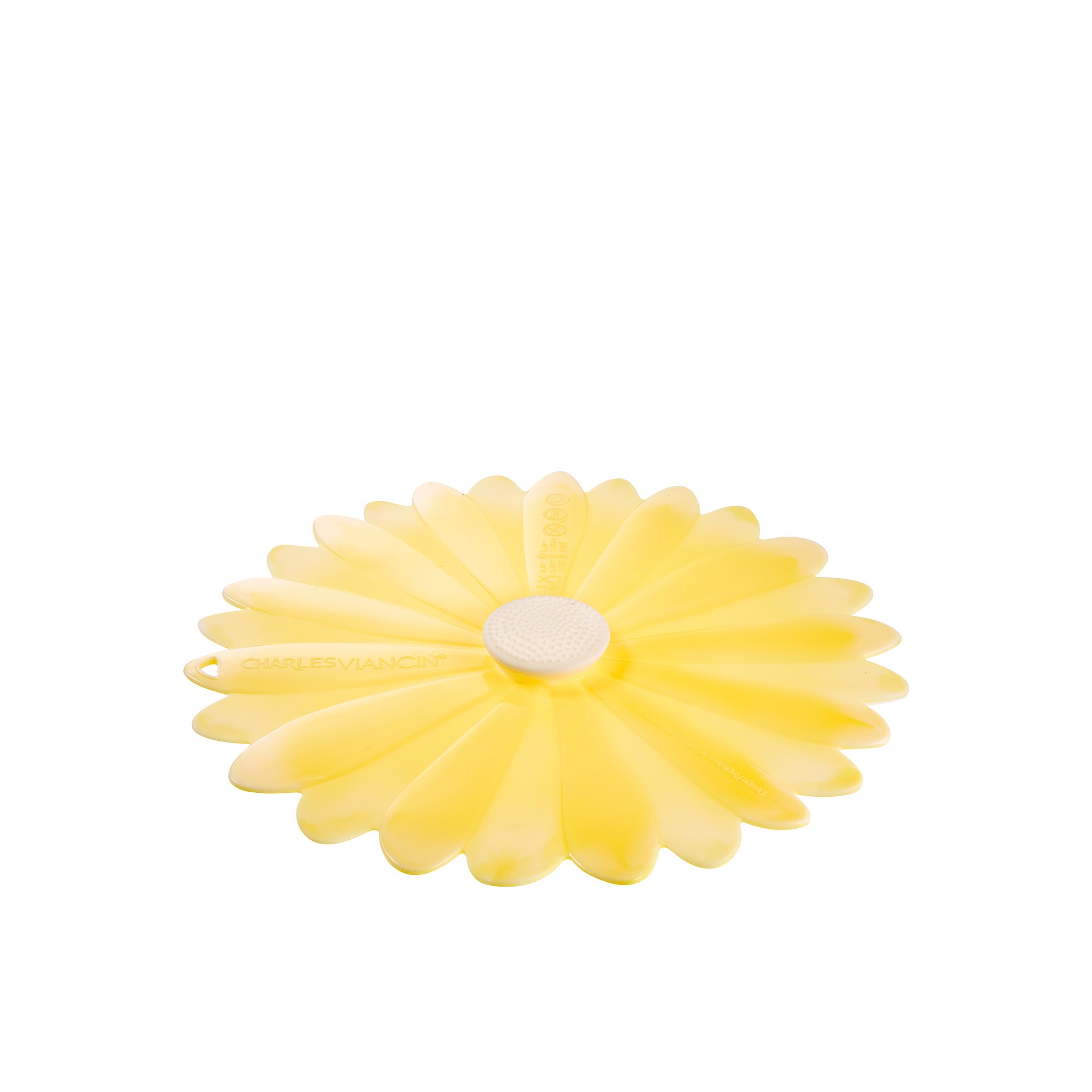 Charles Viancin Daisy Silicone Lid 15cm Yellow Image 1