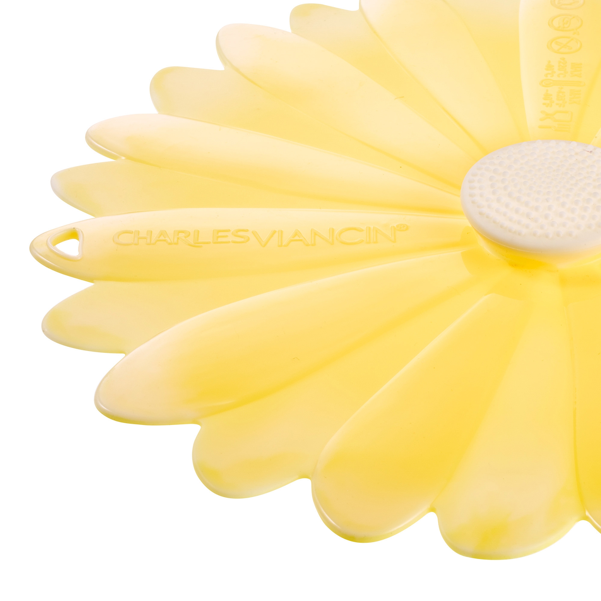 Charles Viancin Daisy Silicone Lid 15cm Yellow Image 2