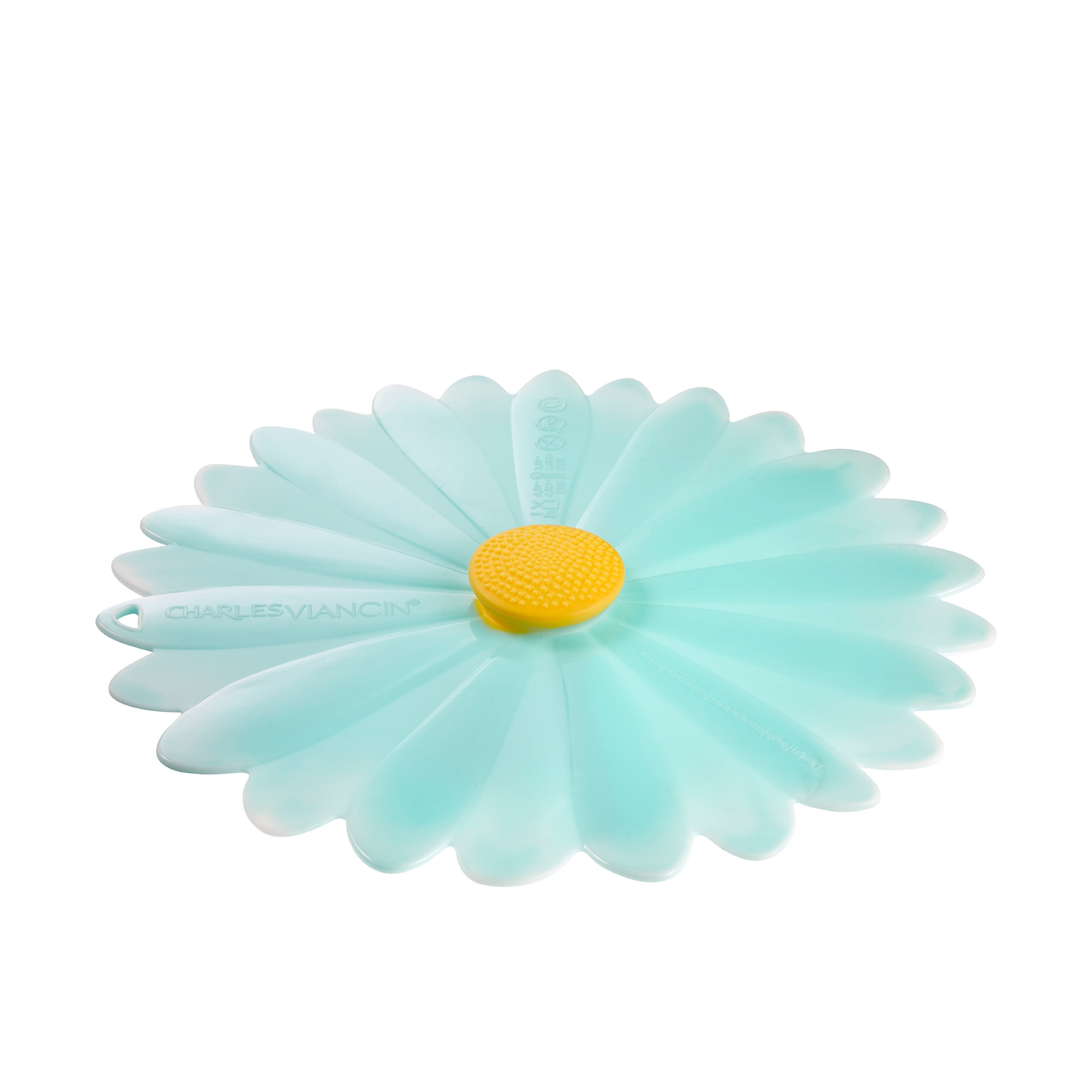 Charles Viancin Daisy Silicone Lid 28cm Blue Image 1