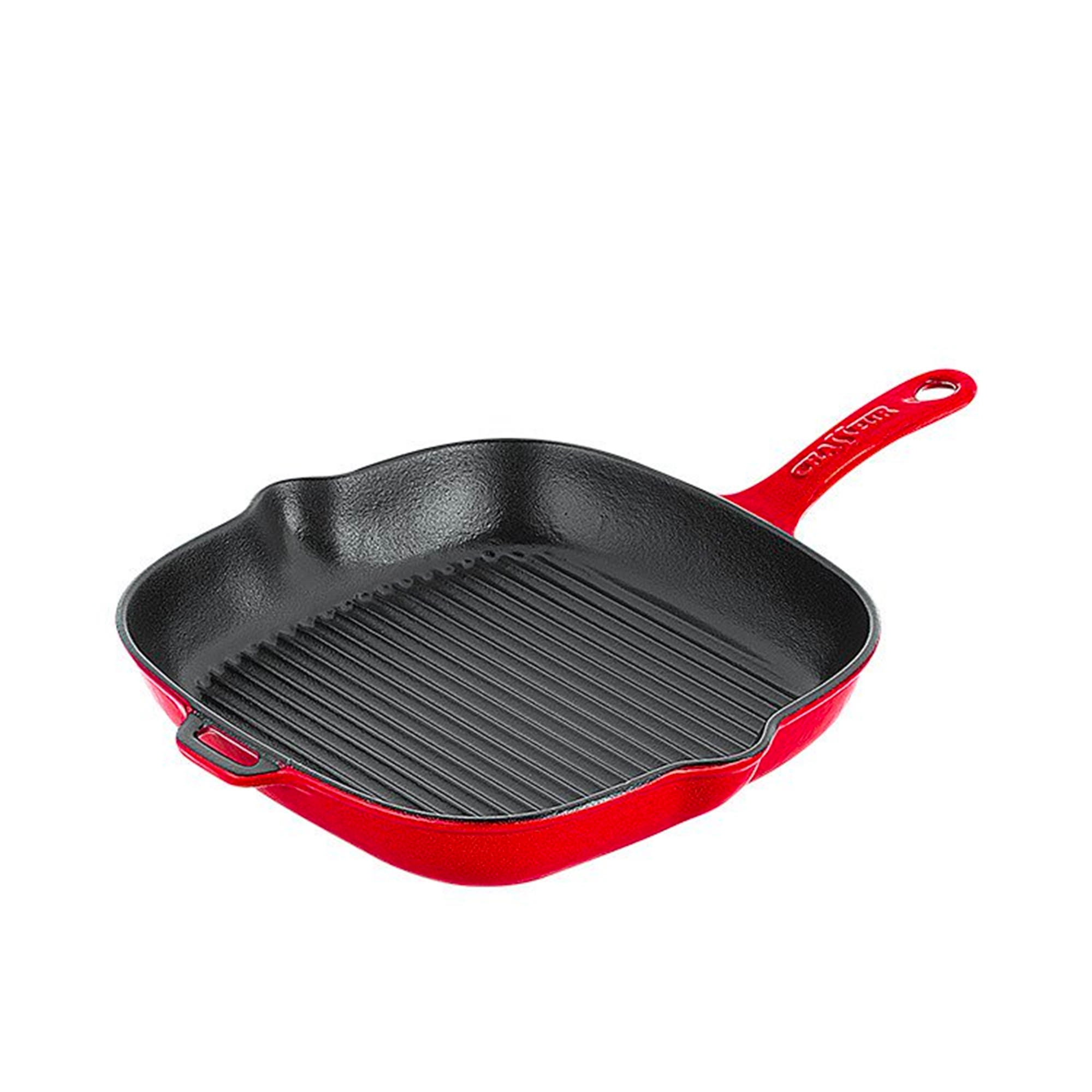 Chasseur Square Grill 25cm Chilli Red Image 1