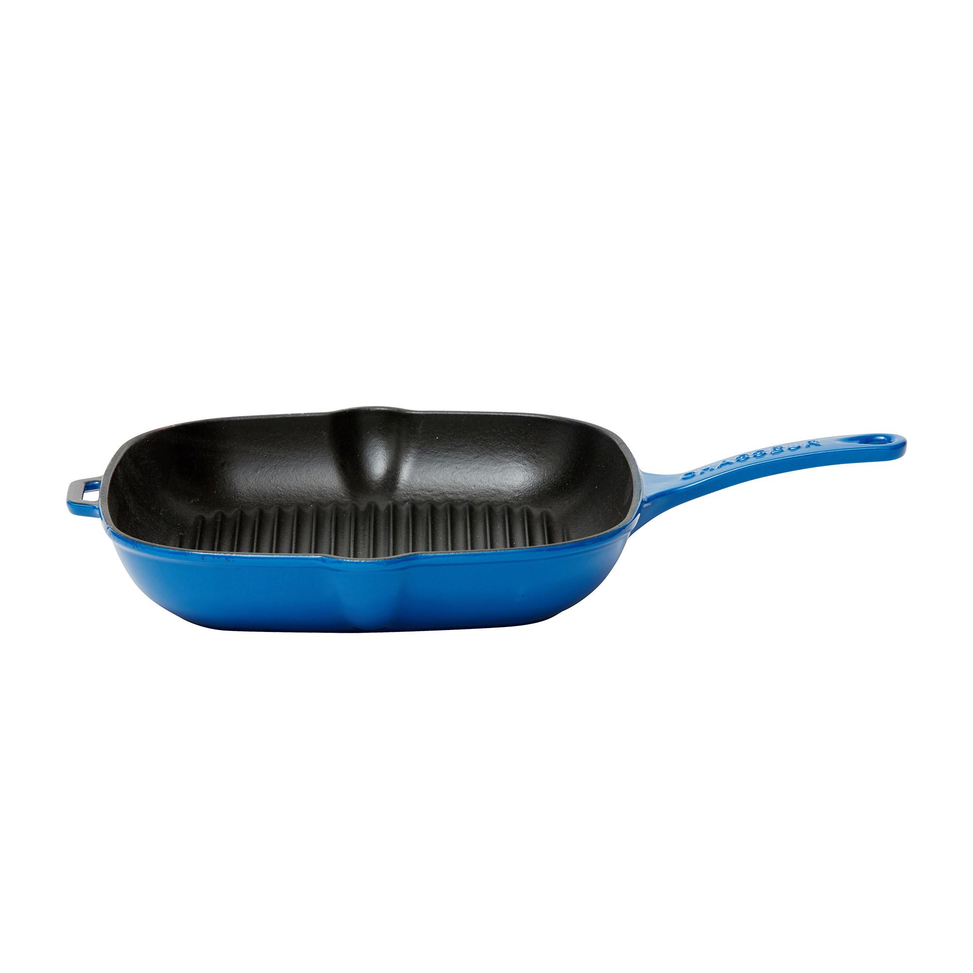 Chasseur Square Grill Pan 25cm Imperial Blue Image 4
