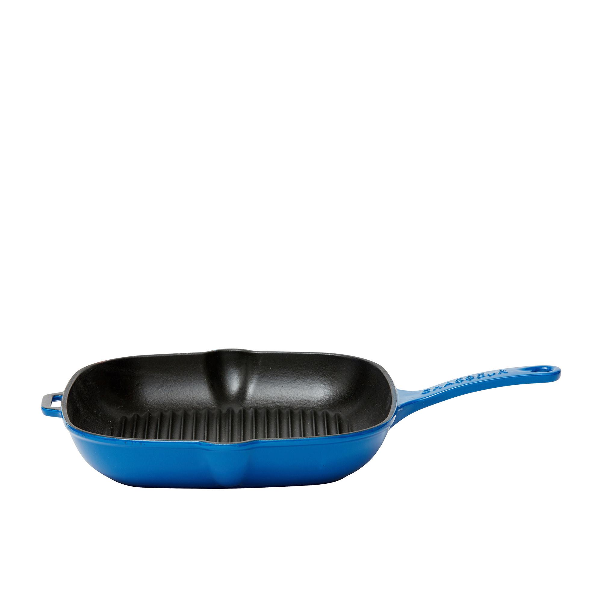 Chasseur Square Grill Pan 25cm Imperial Blue Image 5