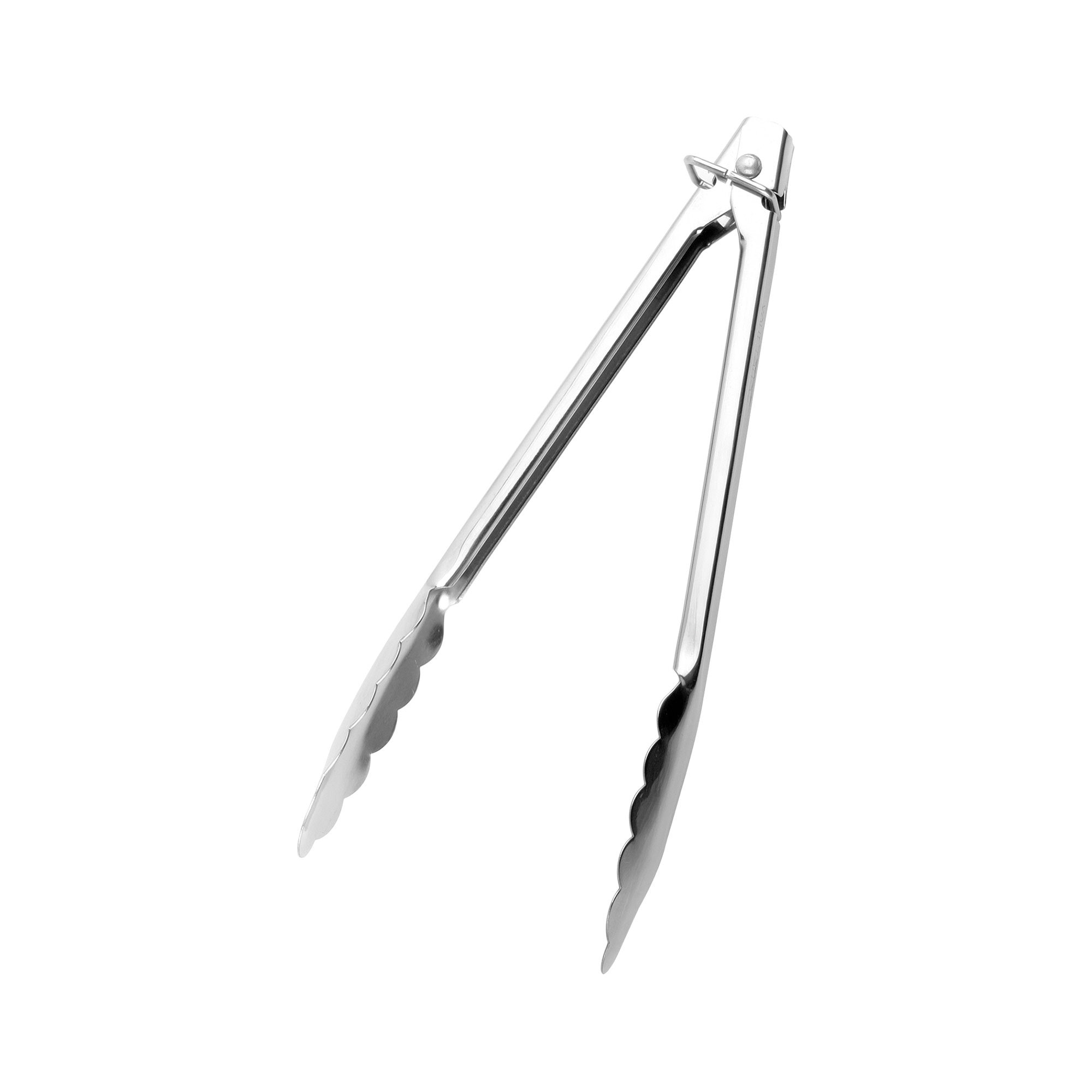 Chef Inox Stainless Steel Utility Tongs 25cm Image 1