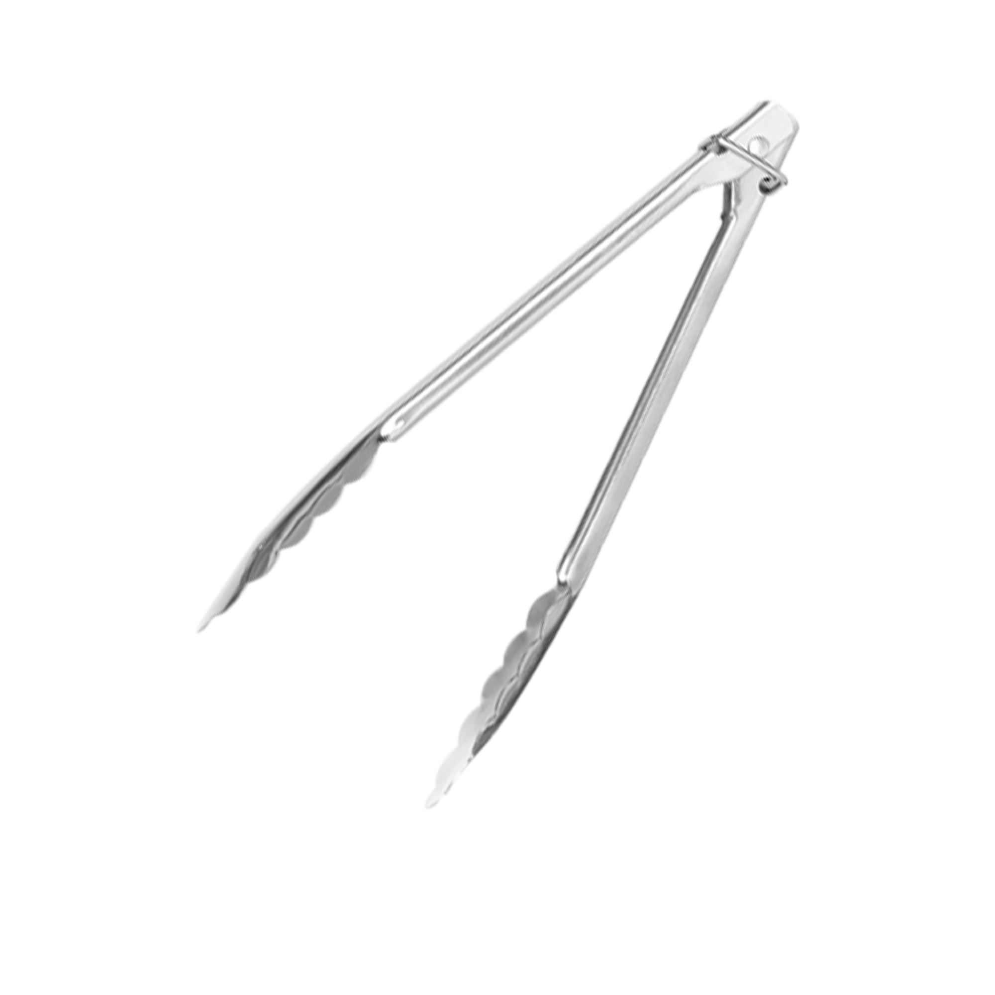 Chef Inox Utility Tongs with Clips 24cm Image 1