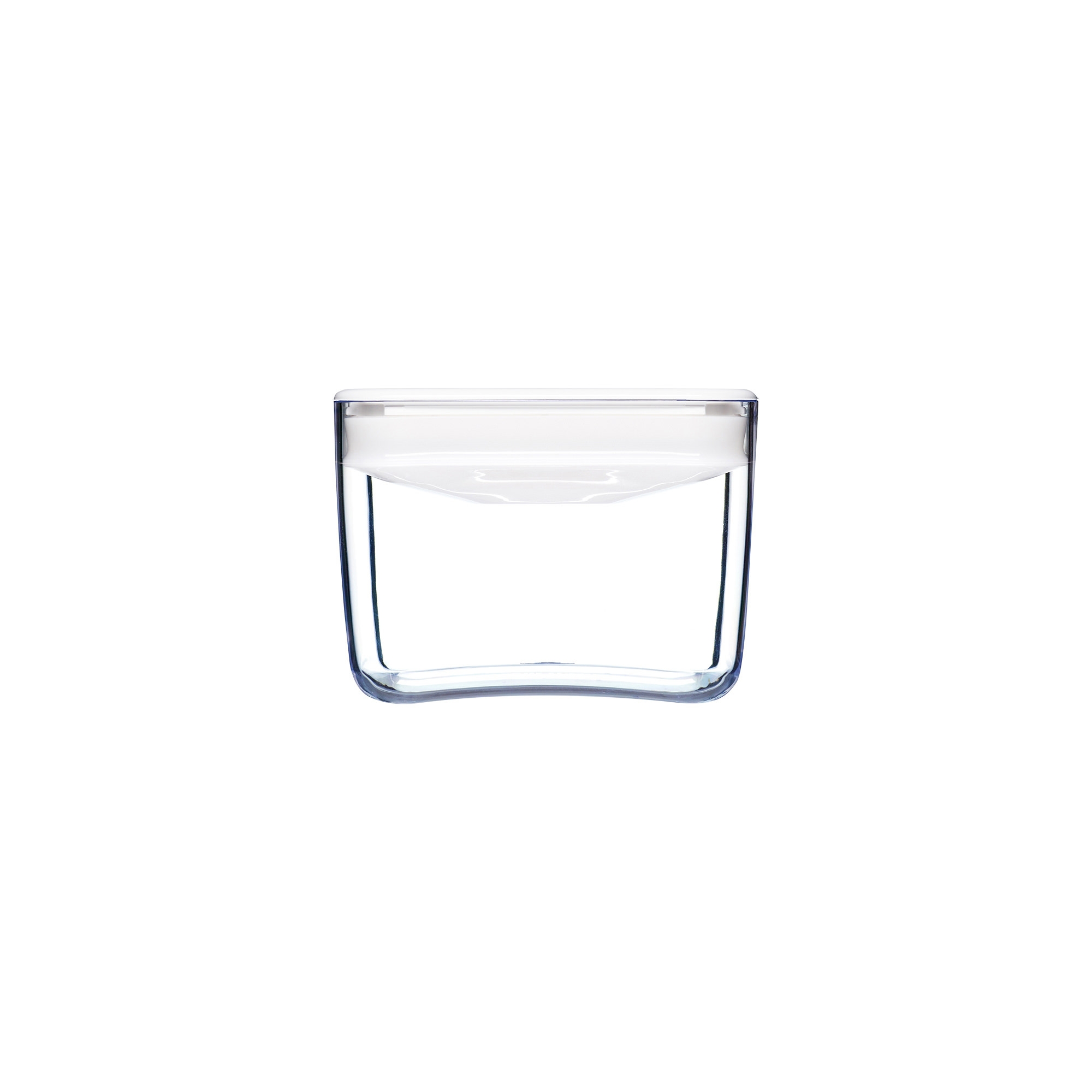ClickClack Pantry Cube Container with White Lid 900ml Image 1