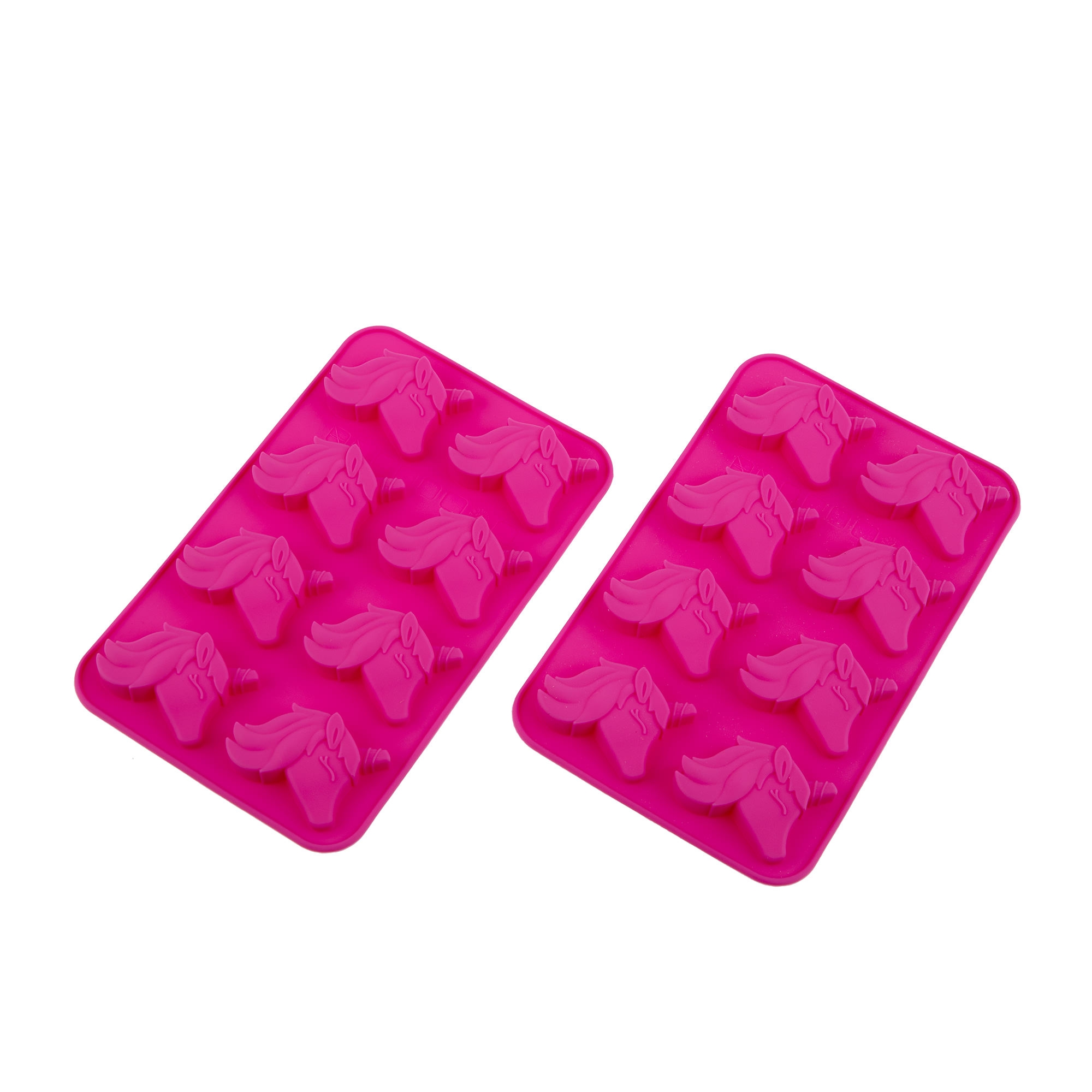 Daily Bake Unicorn Chocolate Mould 8 Cup Set of 2 Pink Image 1