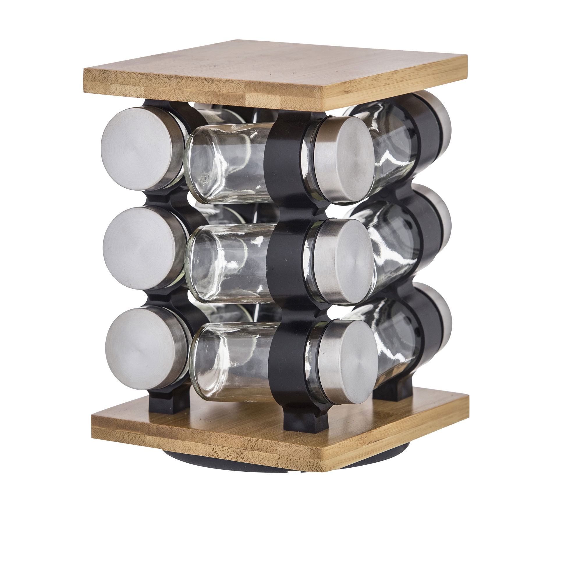 Davis & Waddell Romano Spice Rack Jar Set of 12 Image 1