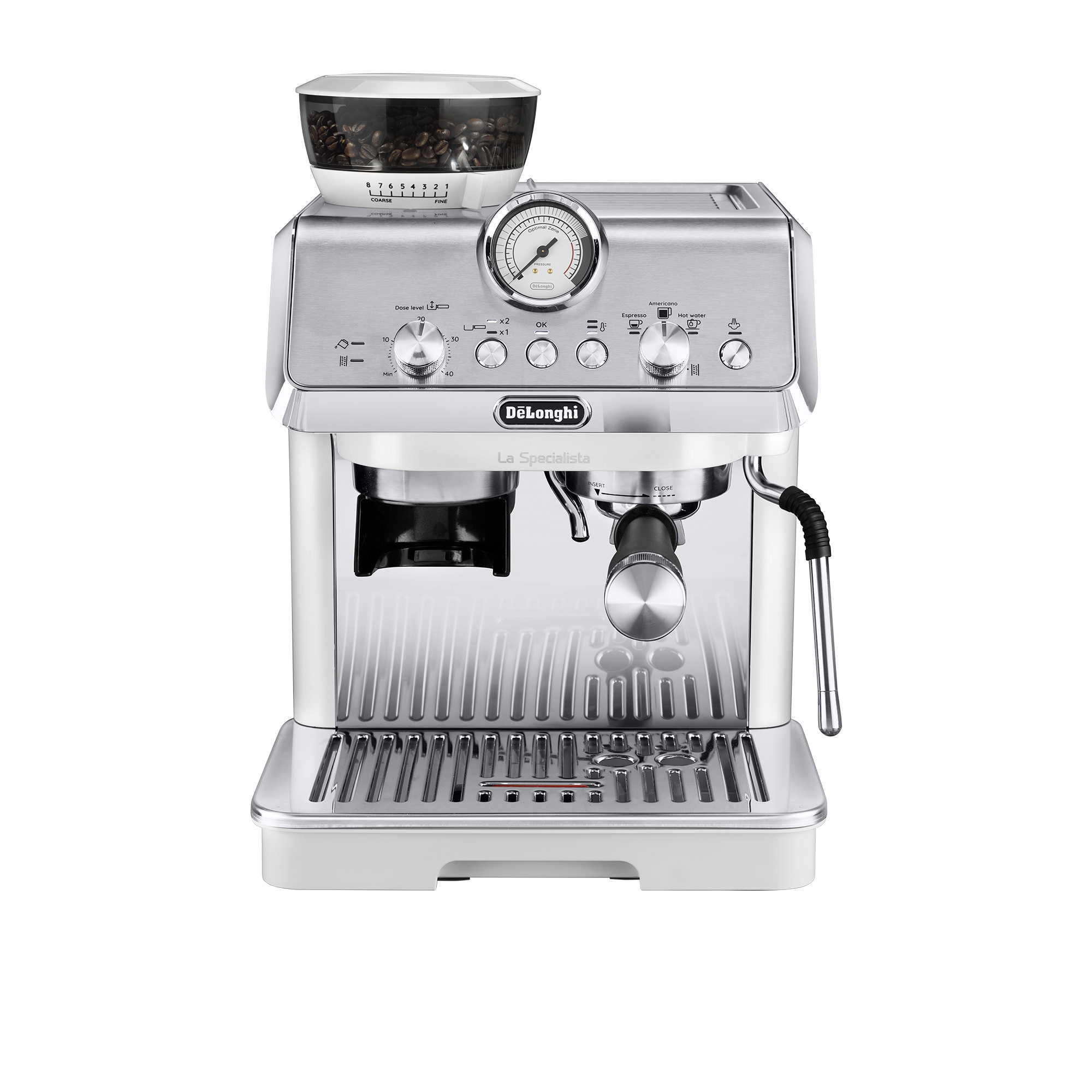 DeLonghi La Specialista Arte EC9155W Espresso Coffee Machine White Image 1