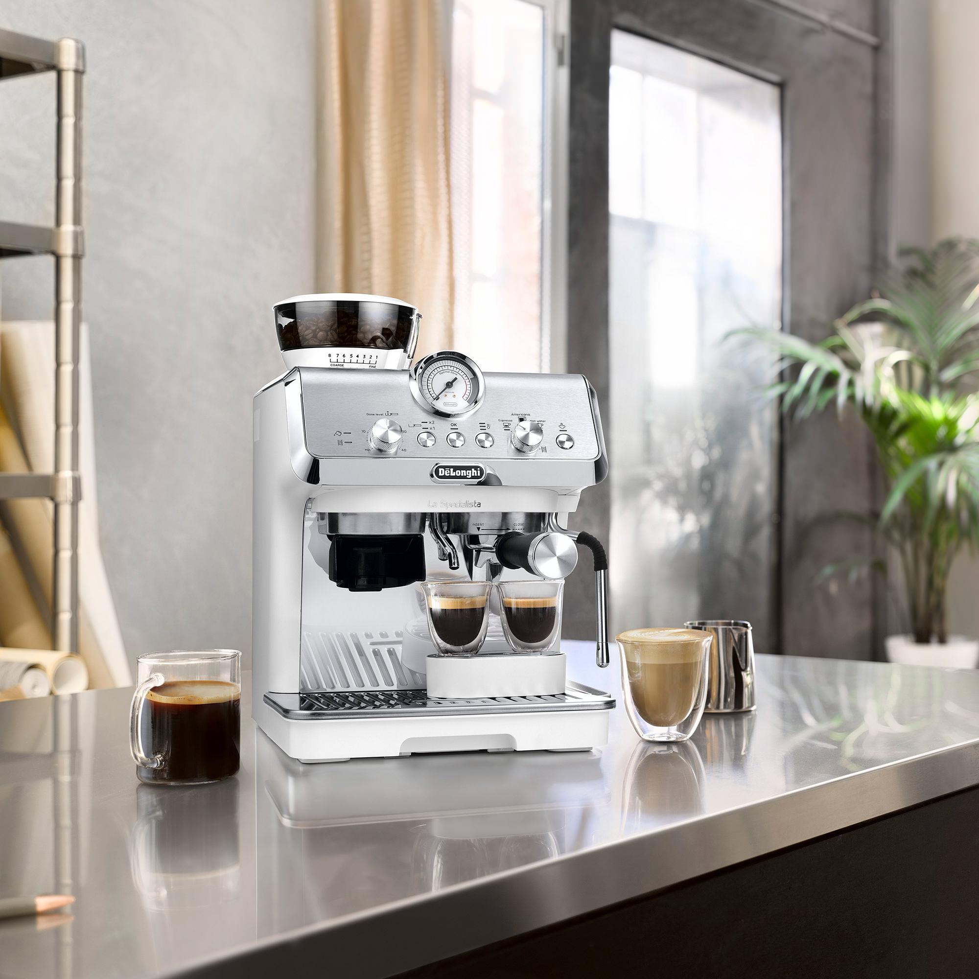 DeLonghi La Specialista Arte EC9155W Espresso Coffee Machine White Image 3