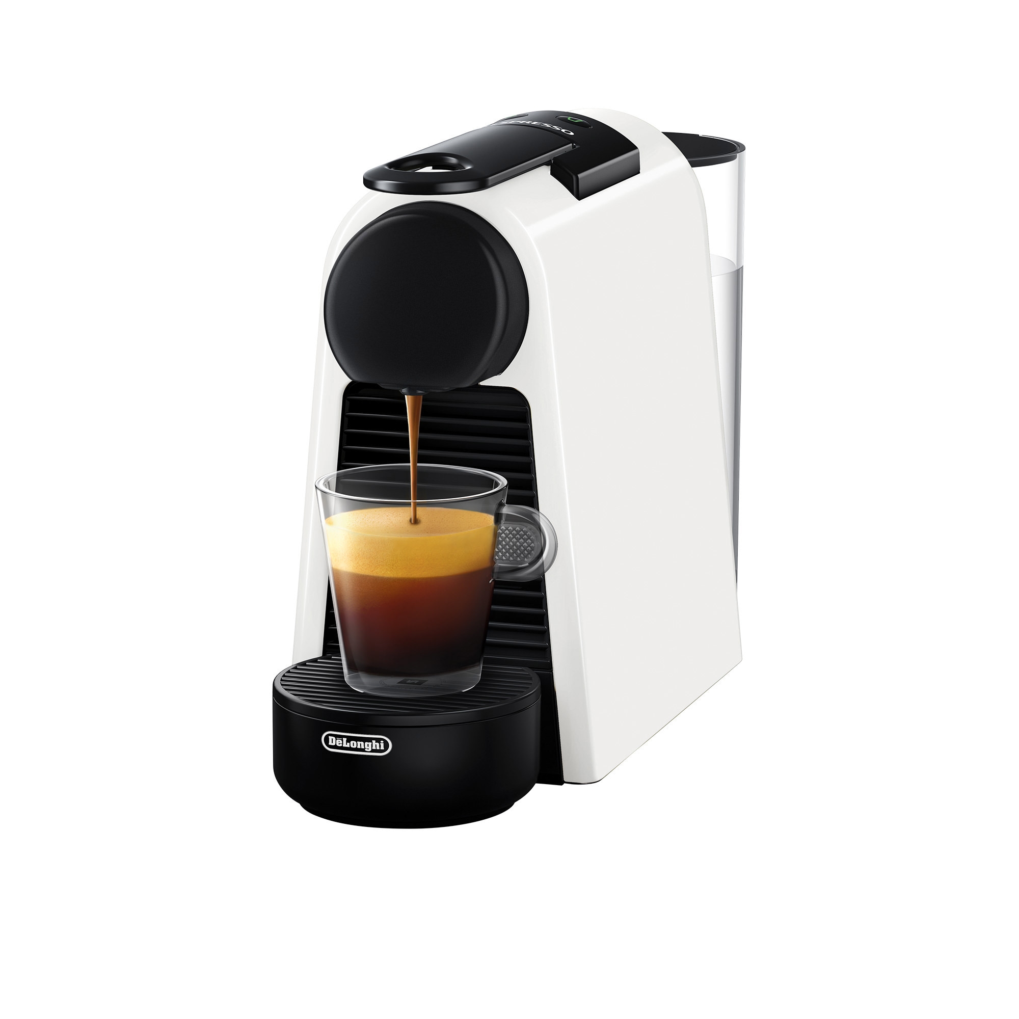 DeLonghi Nespresso Essenza EN85WSOLO Mini Solo Coffee Machine White Image 2