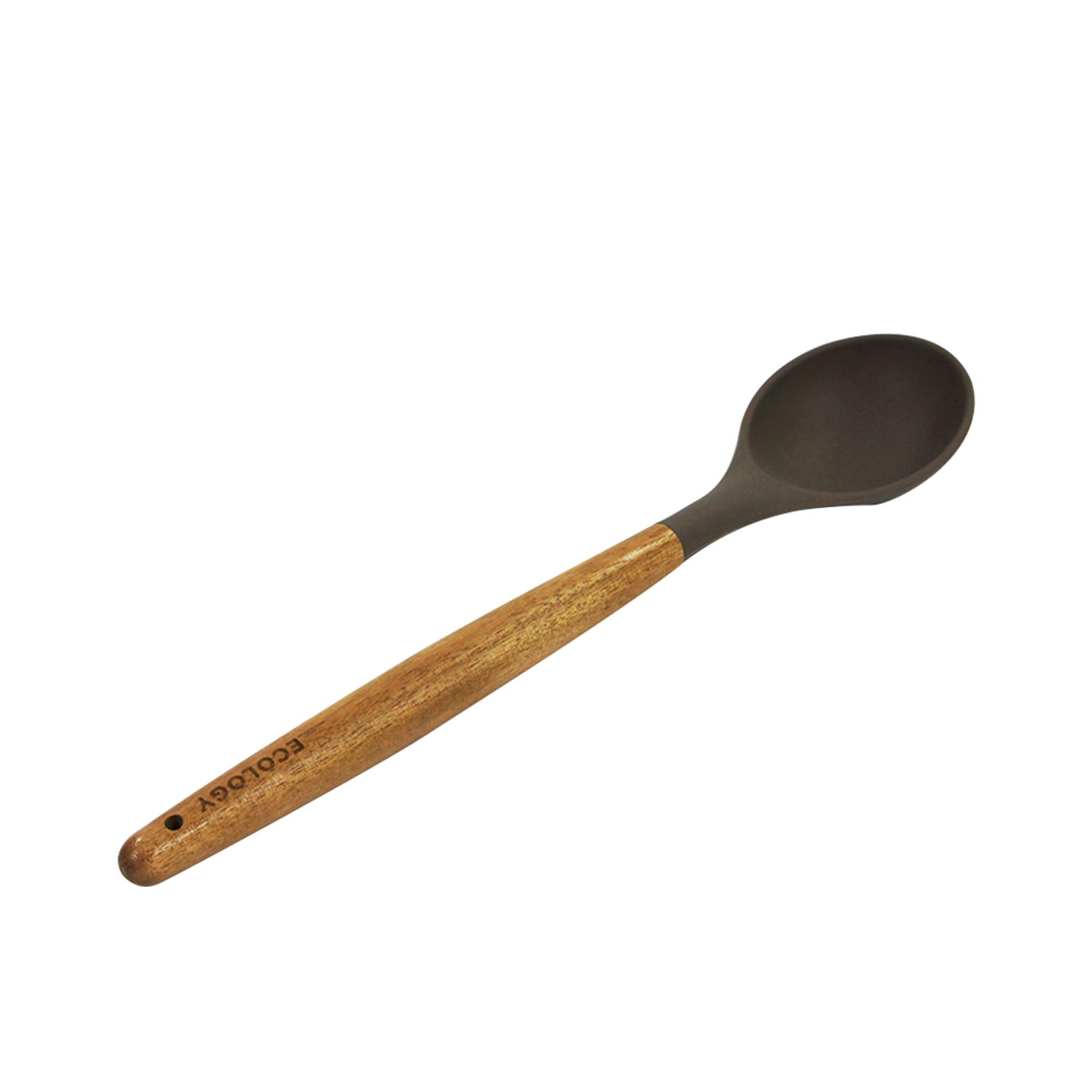 Ecology Acacia Provisions Silicone Spoon Round Image 3