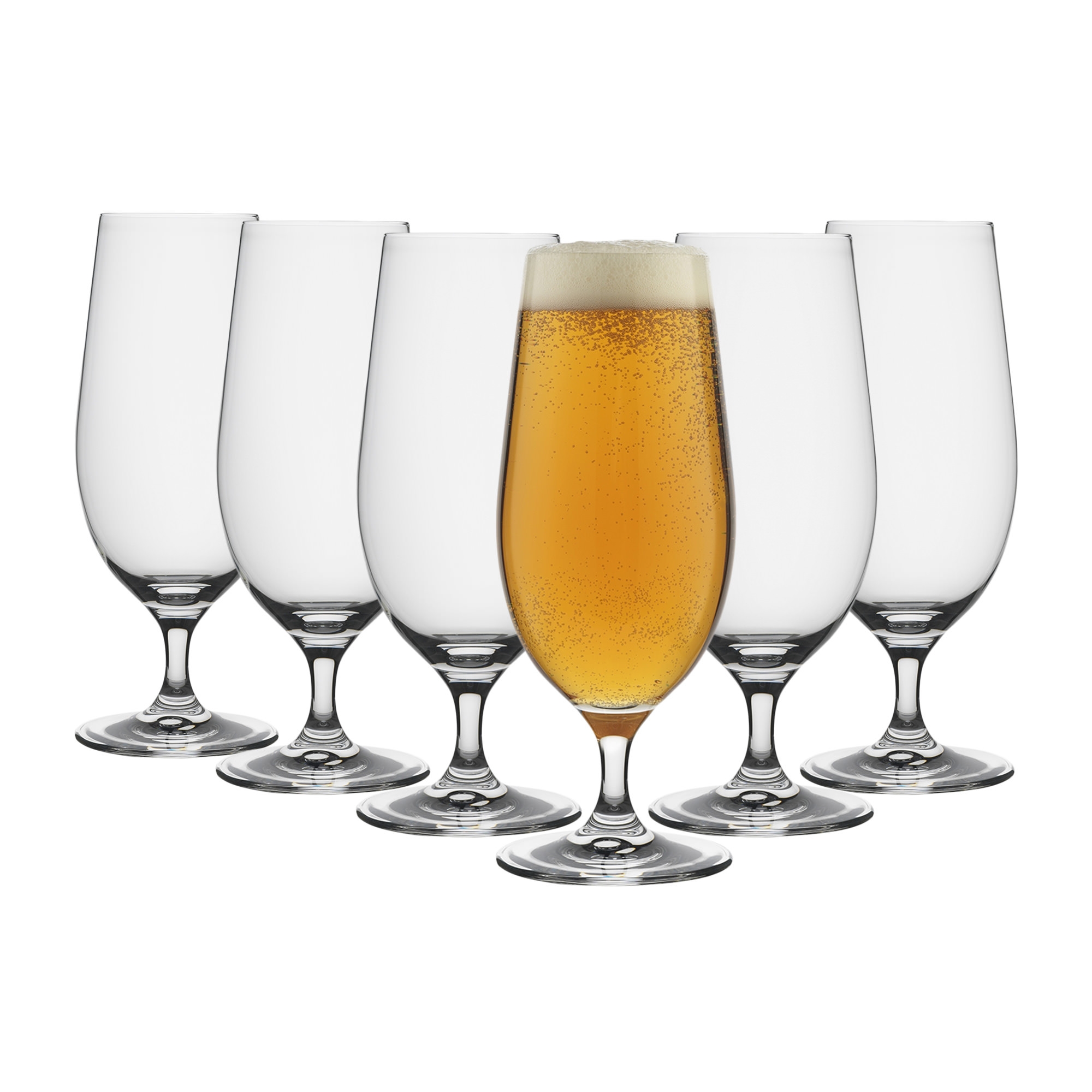 Ecology Classic Stem Beer Glass 460ml Set of 6 Image 2
