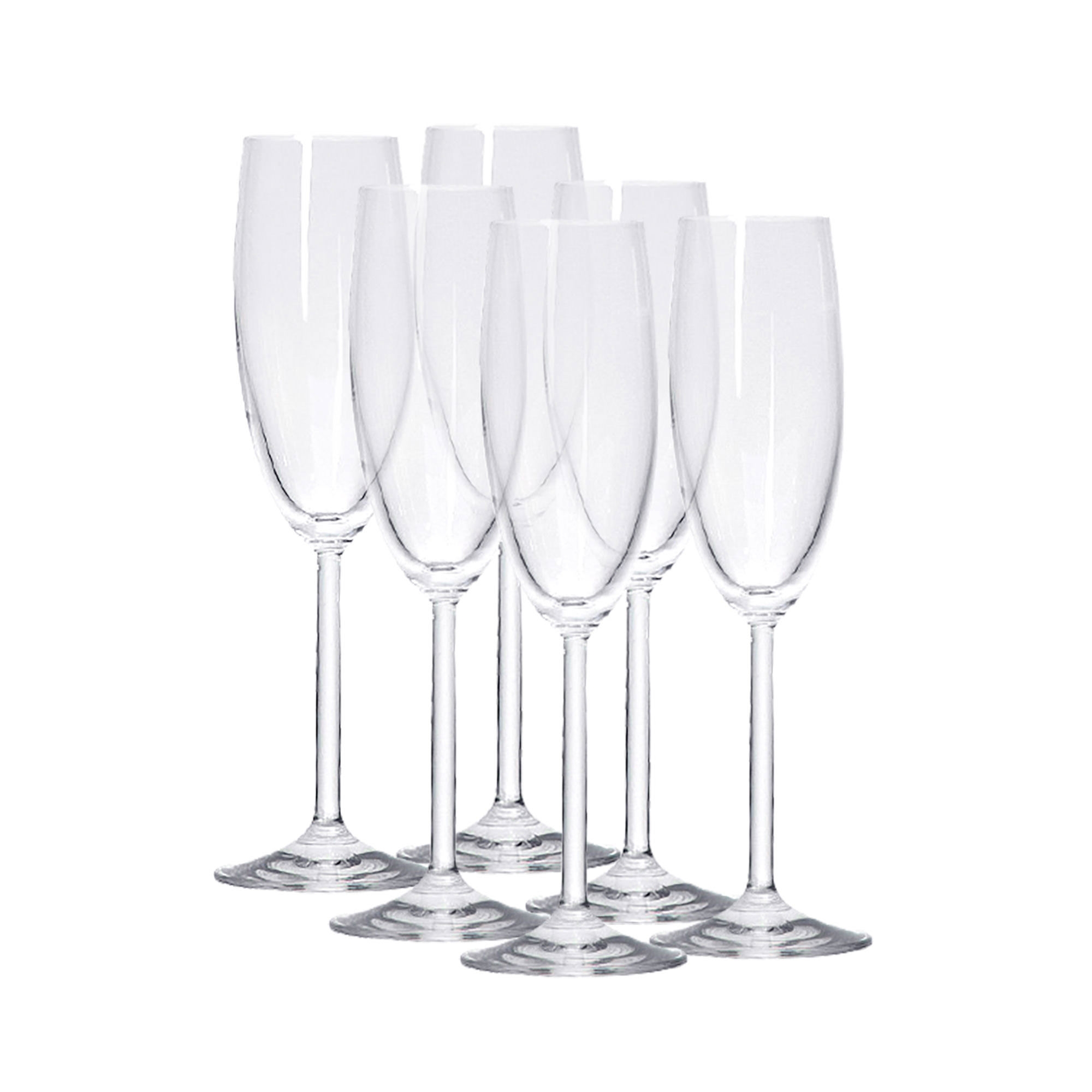 Ecology Classic Champagne Flute 175ml Set of 6 Image 1