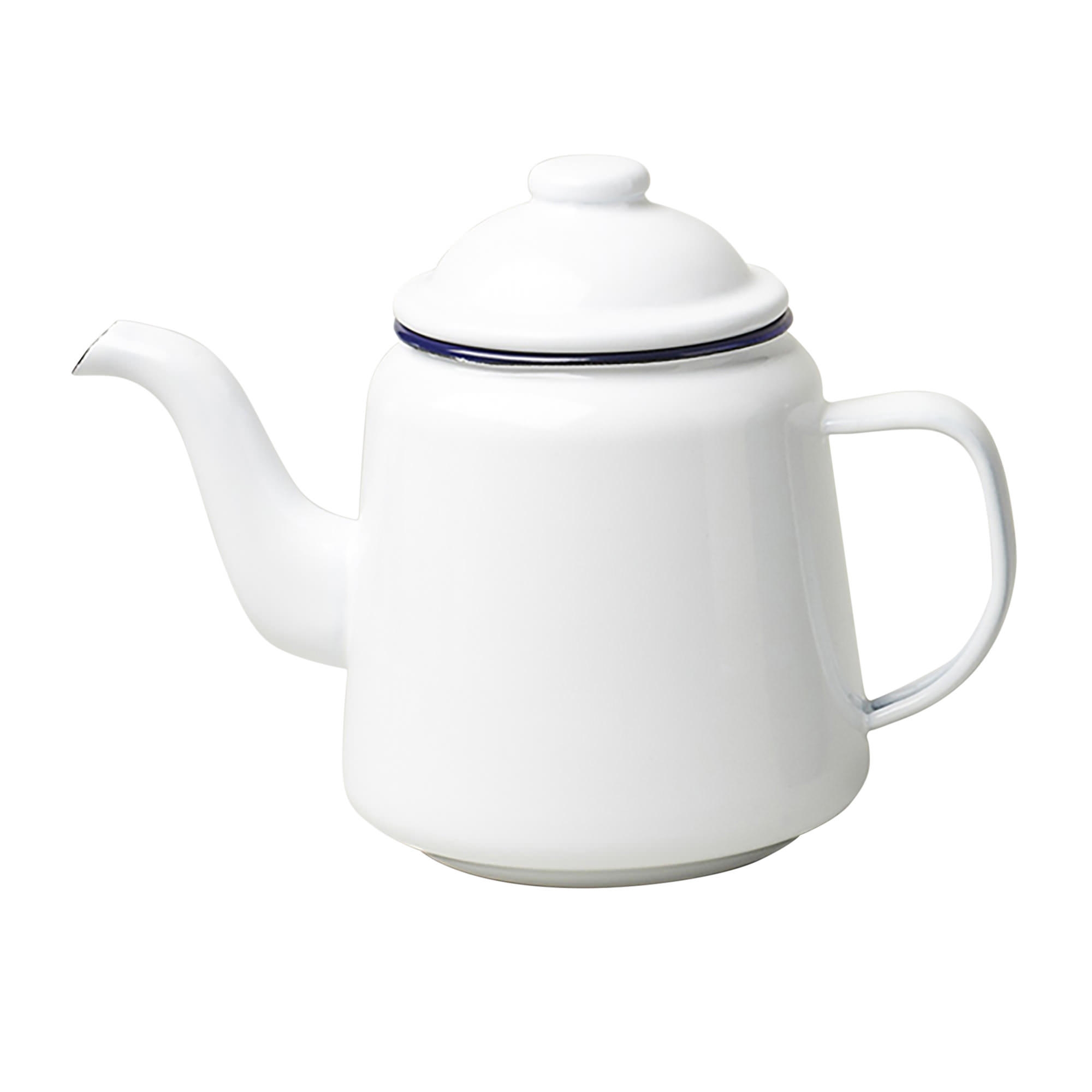 Falcon Enamelware Teapot 1.5L White Image 1