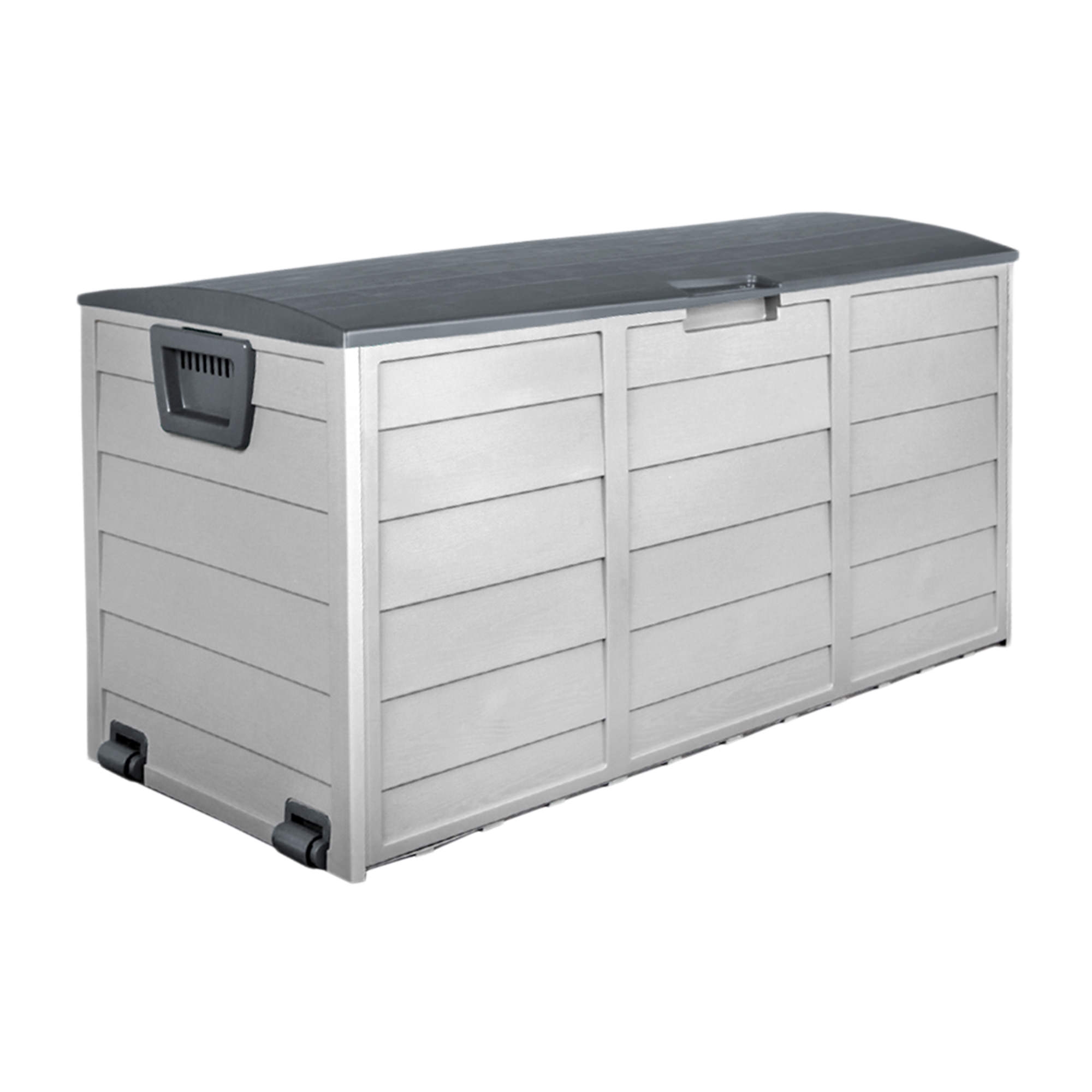 Gardeon Giantz Outdoor Storage Box 290L Grey Image 1