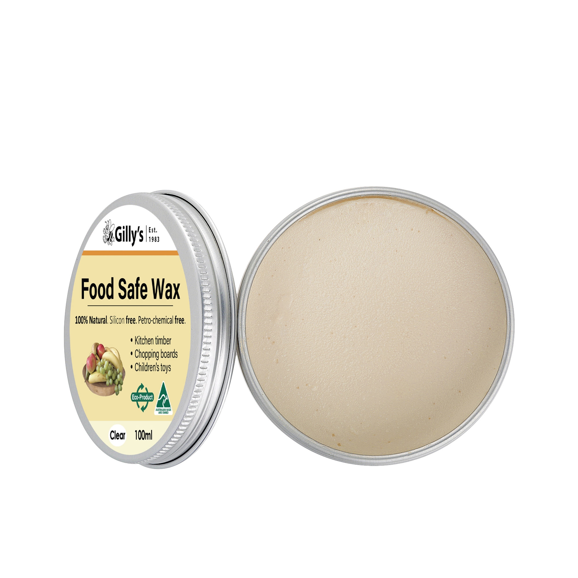 Gilly's Food Safe Wax 100ml Image 2