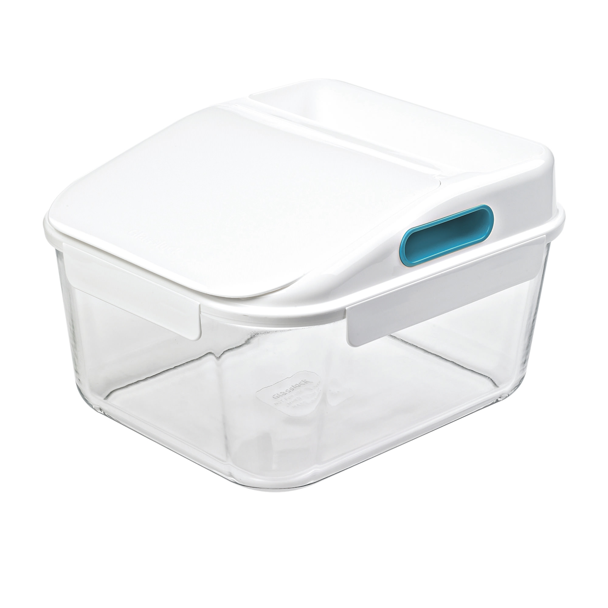 Glasslock Large Capacity Storage Container 12L White Image 1