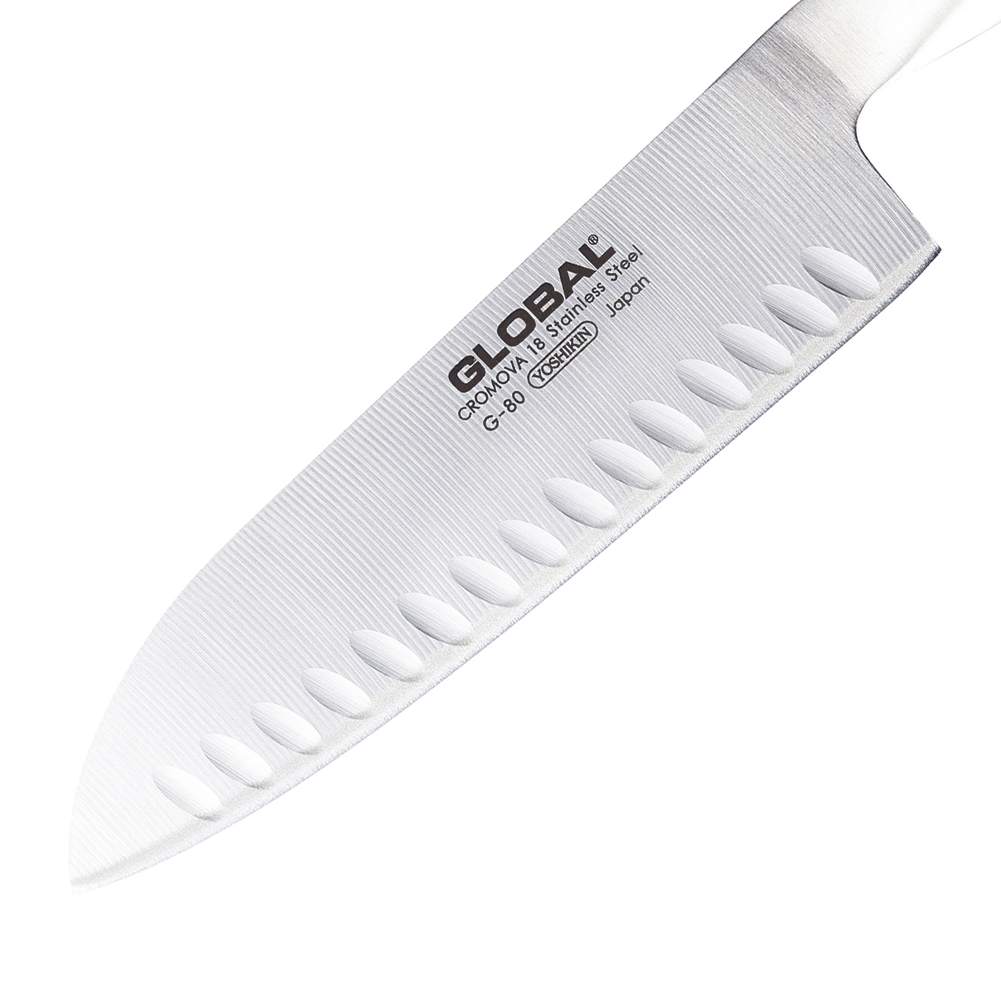 Global Santoku Granton Edge Knife 18cm Image 2