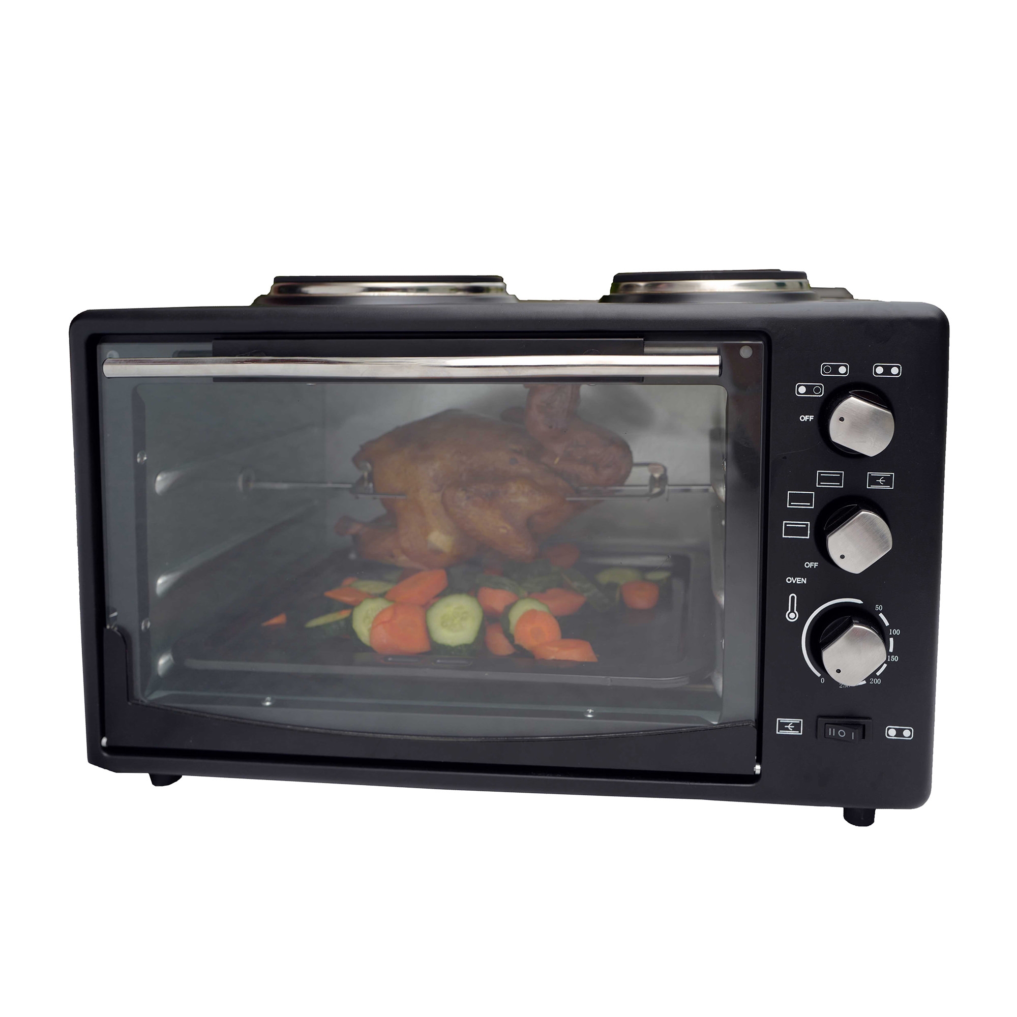 Healthy Choice Electric Oven with Rotisserie 34L Image 2