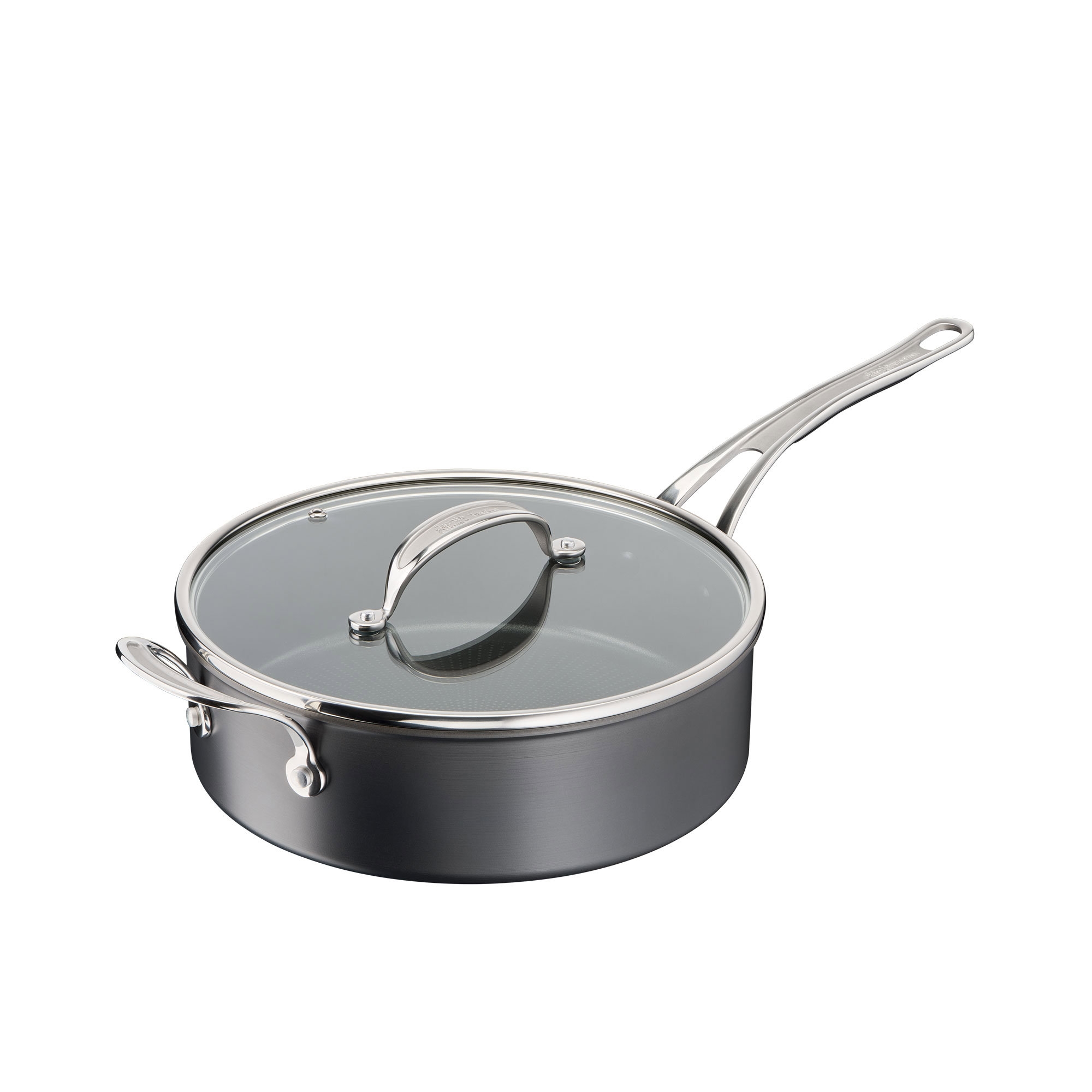 Jamie Oliver by Tefal Cook's Classic Hard Anodised Induction Saute Pan 26cm Image 1