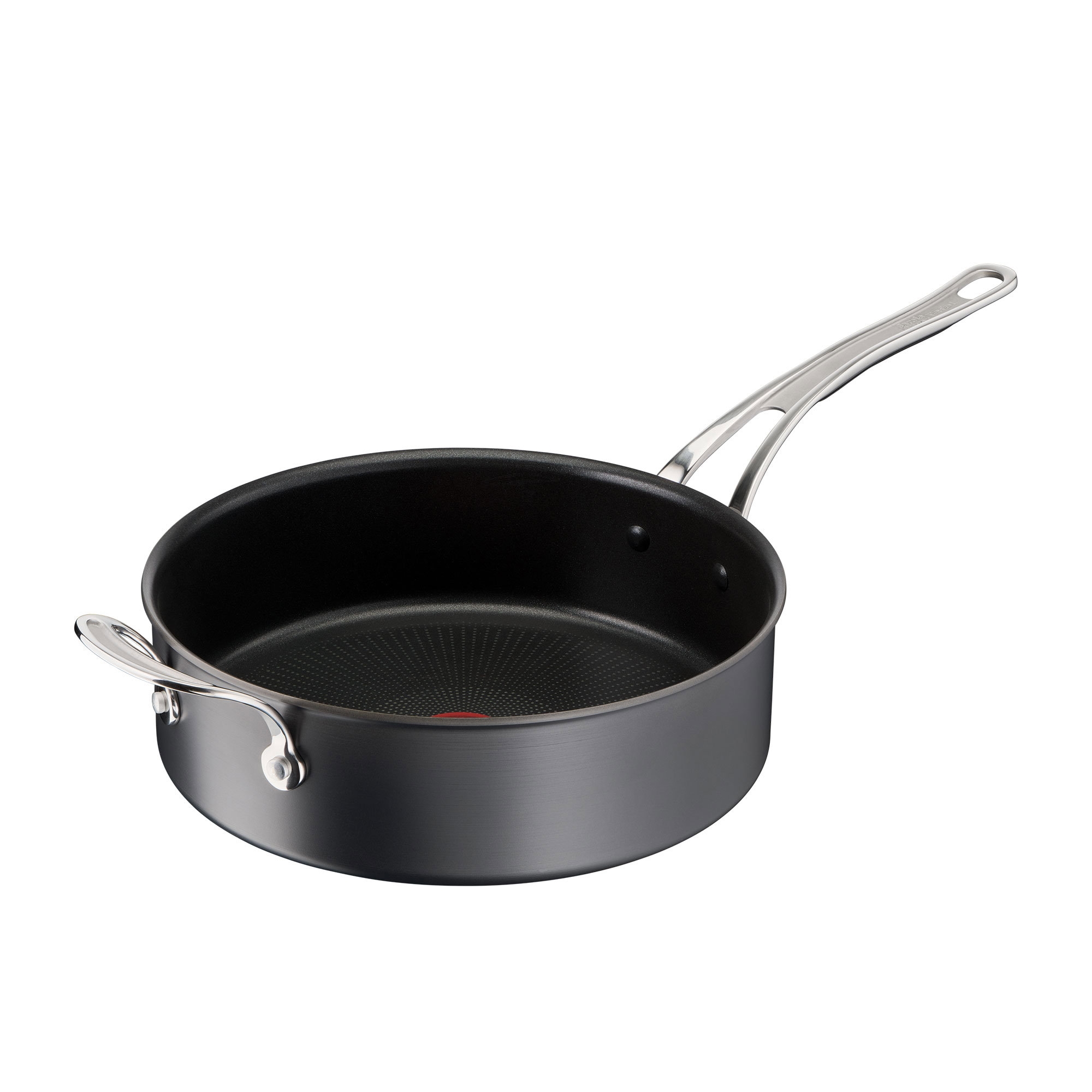 Jamie Oliver by Tefal Cook's Classic Hard Anodised Induction Saute Pan 26cm Image 2