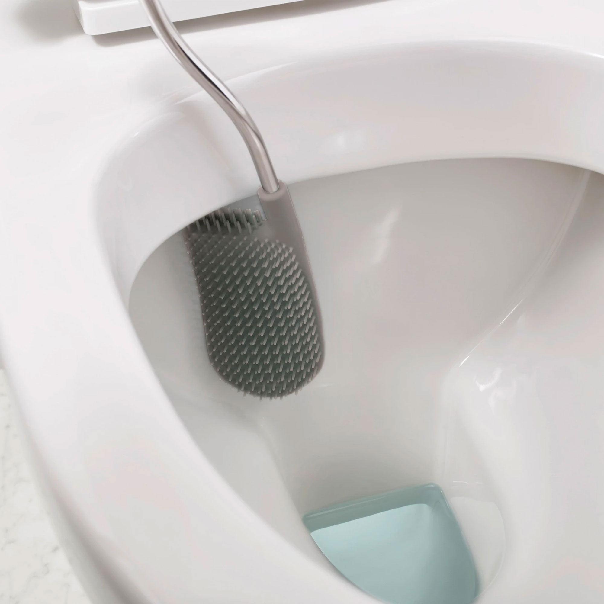 Joseph Joseph Flex Smart Toilet Brush Light Grey Image 5