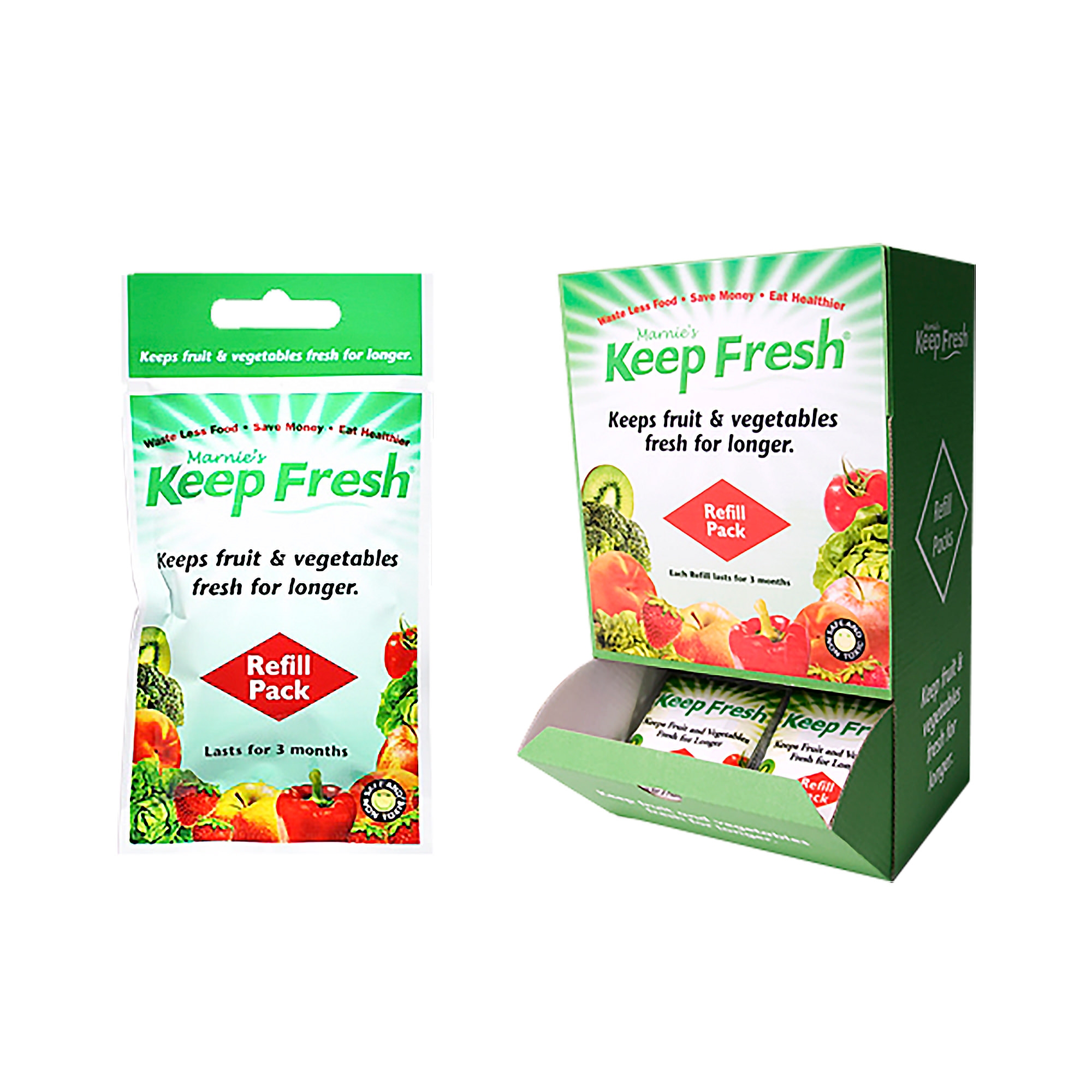 Keep Fresh Fruit N Veg Saver Refills Image 1