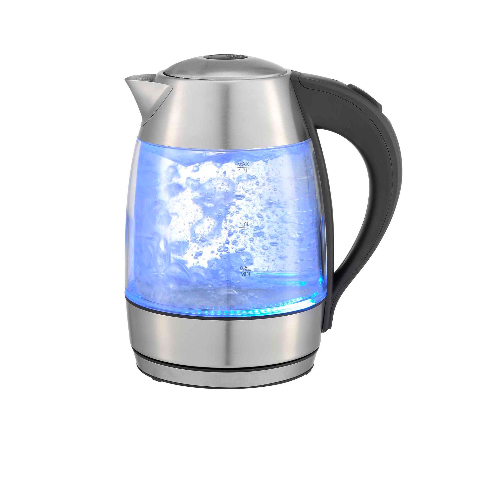 Kitchen Couture Cool Touch Slimline Electric Glass Kettle 1.7L Clear 5