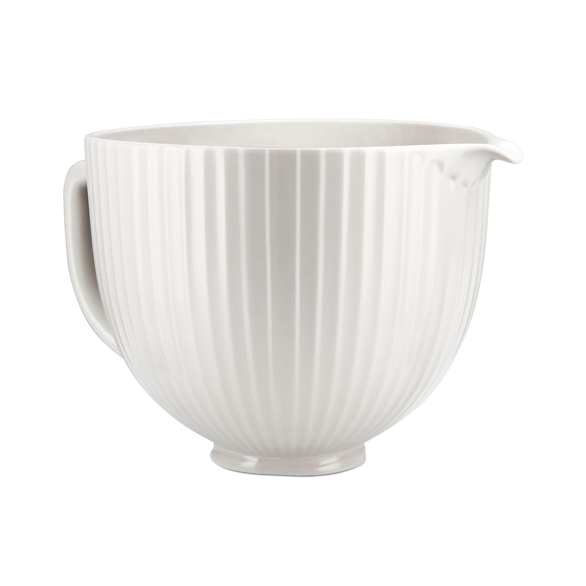 KitchenAid Ceramic Bowl for Stand Mixer 4.7L Classic Columns Image 3