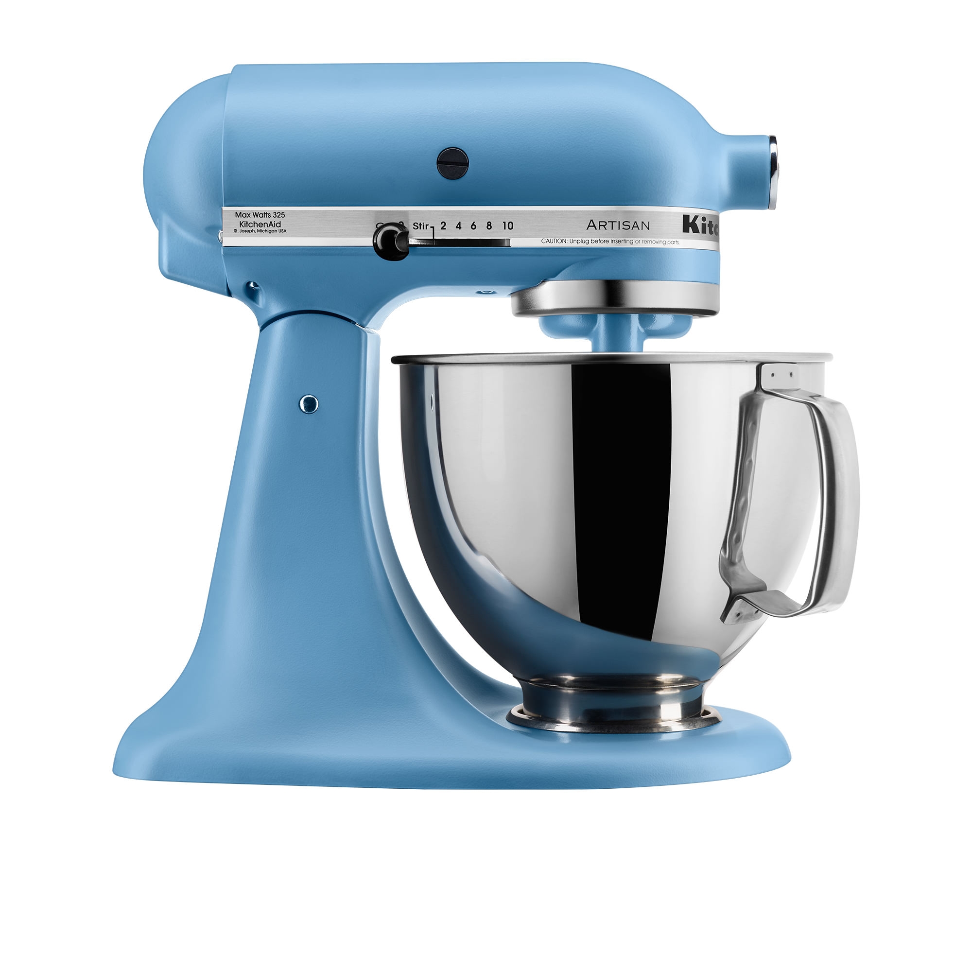 KitchenAid Matte Luxe Artisan KSM160 Stand Mixer Blue Velvet Image 2