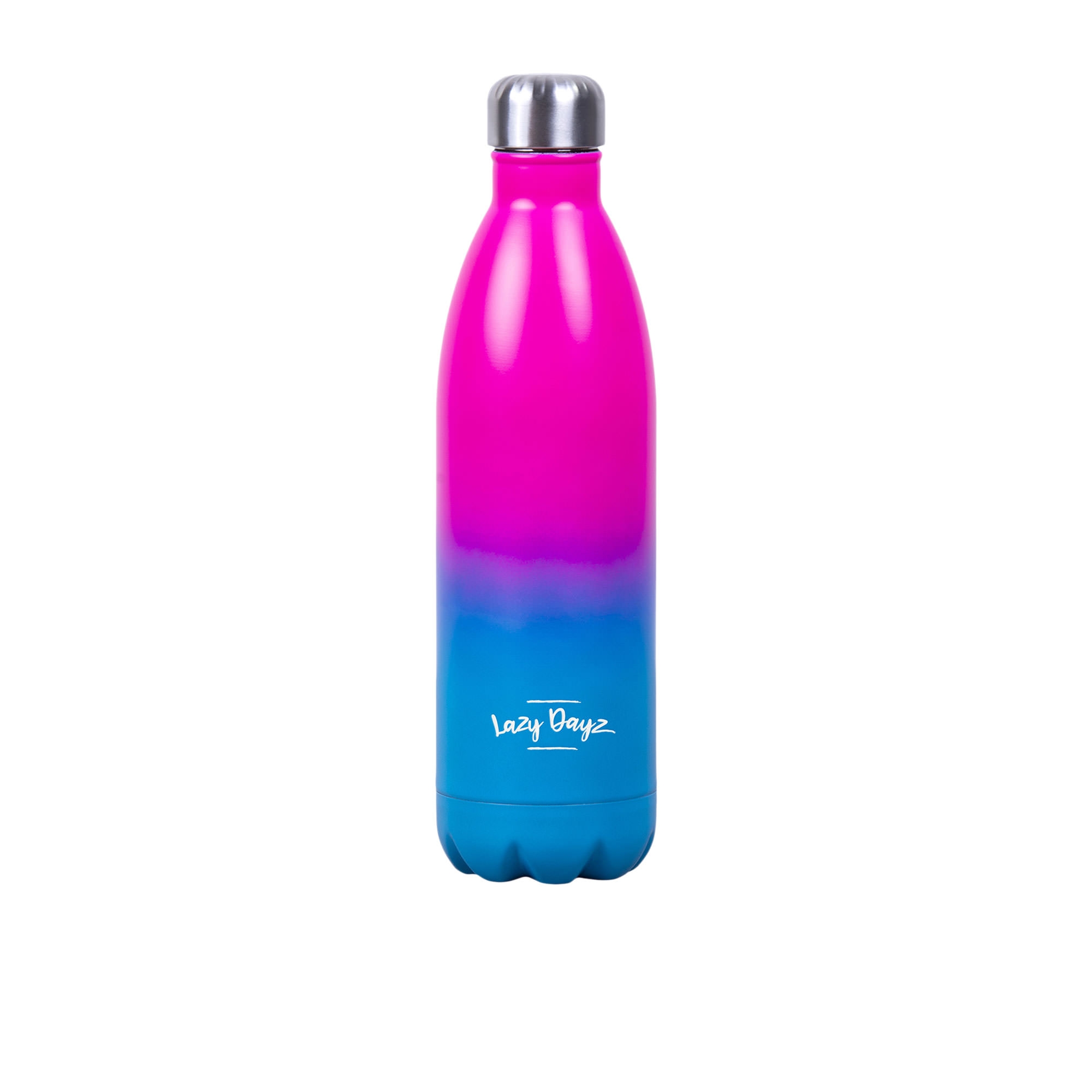 Lazy Dayz Jumbo Drink Bottle 1L Pink Blue Ombre Image 1