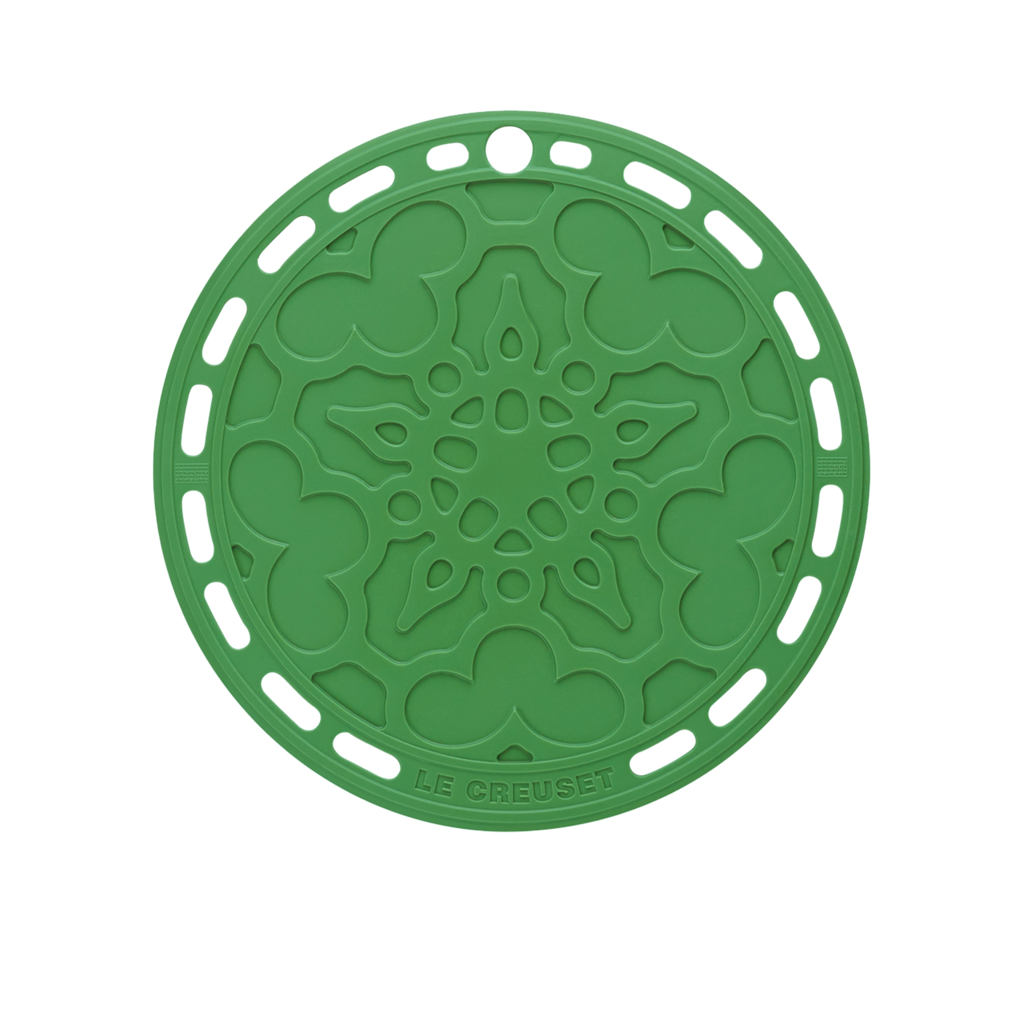 Le Creuset Heritage Silicone Trivet 20cm Bamboo Green Image 1